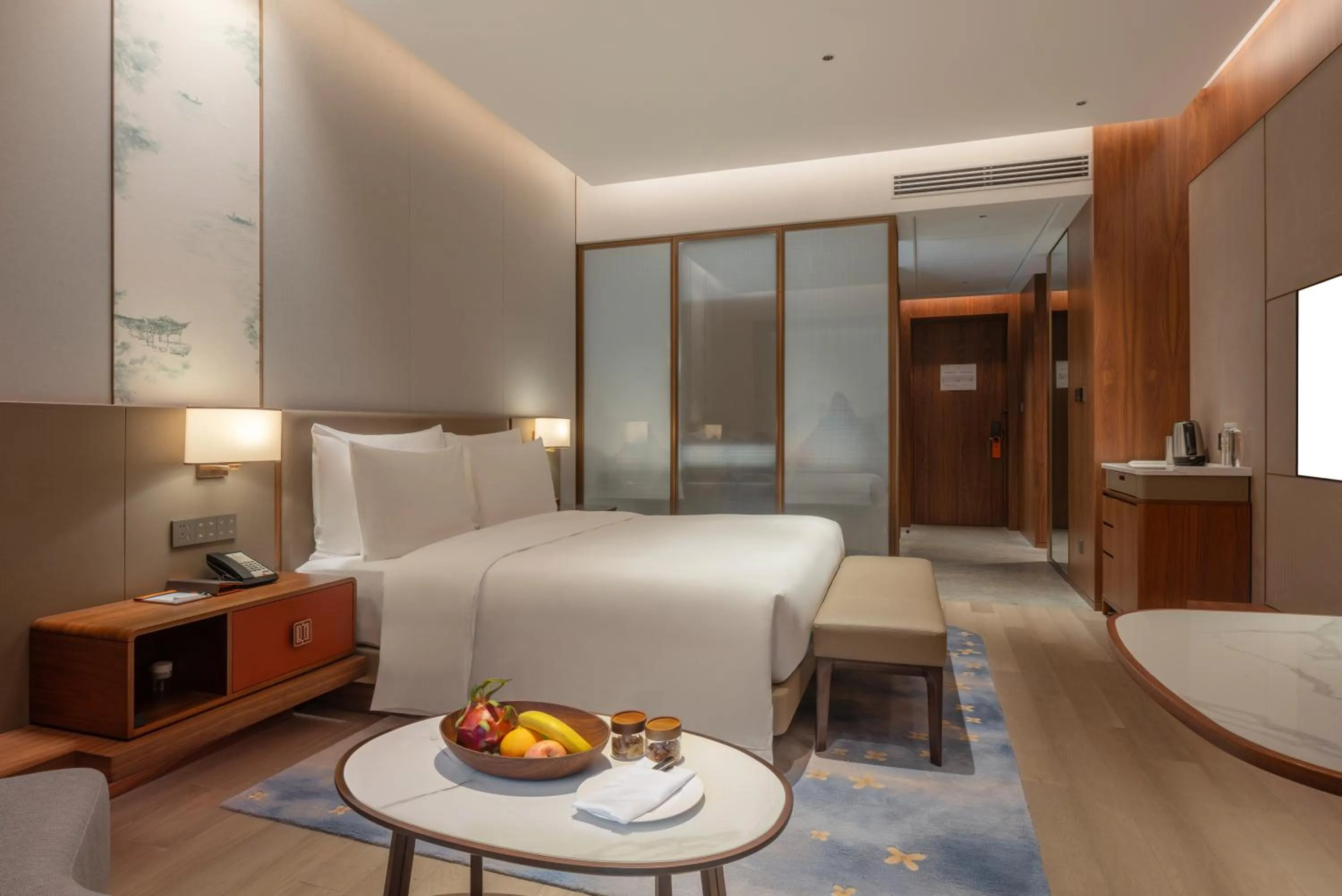 Bed in Suzhou International Conference Hotel