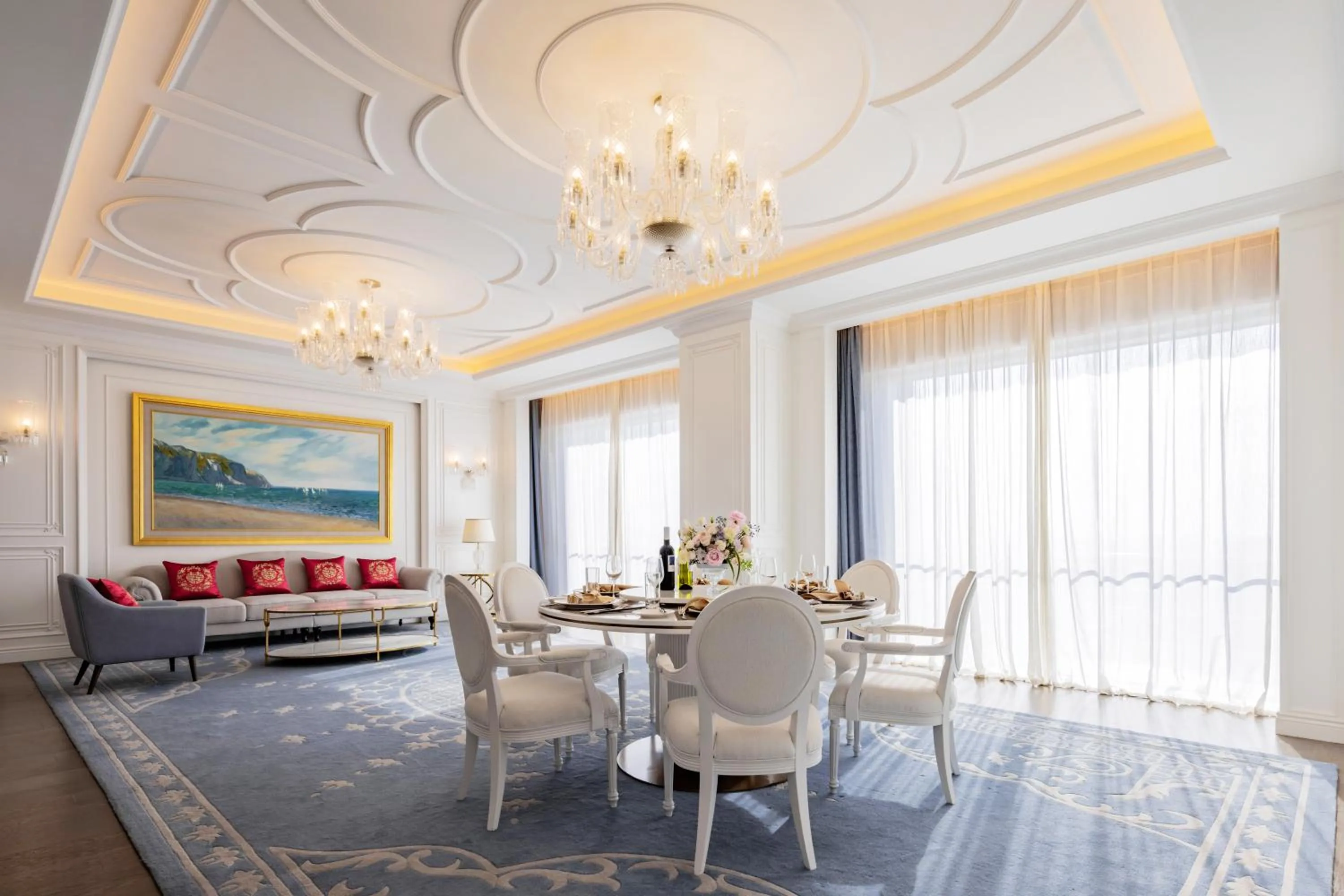 Living room in Suzhou International Conference Hotel