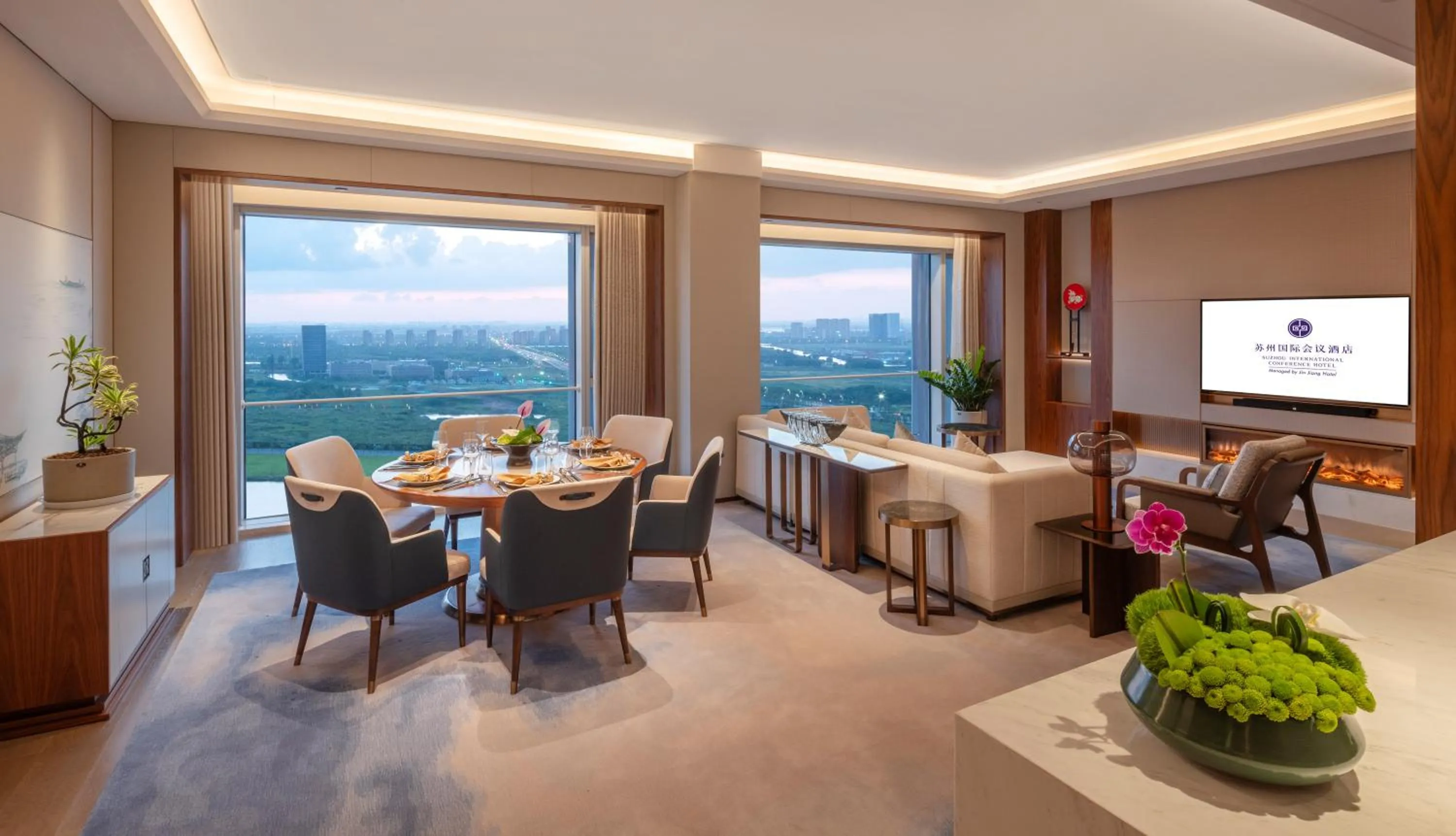 Living room in Suzhou International Conference Hotel