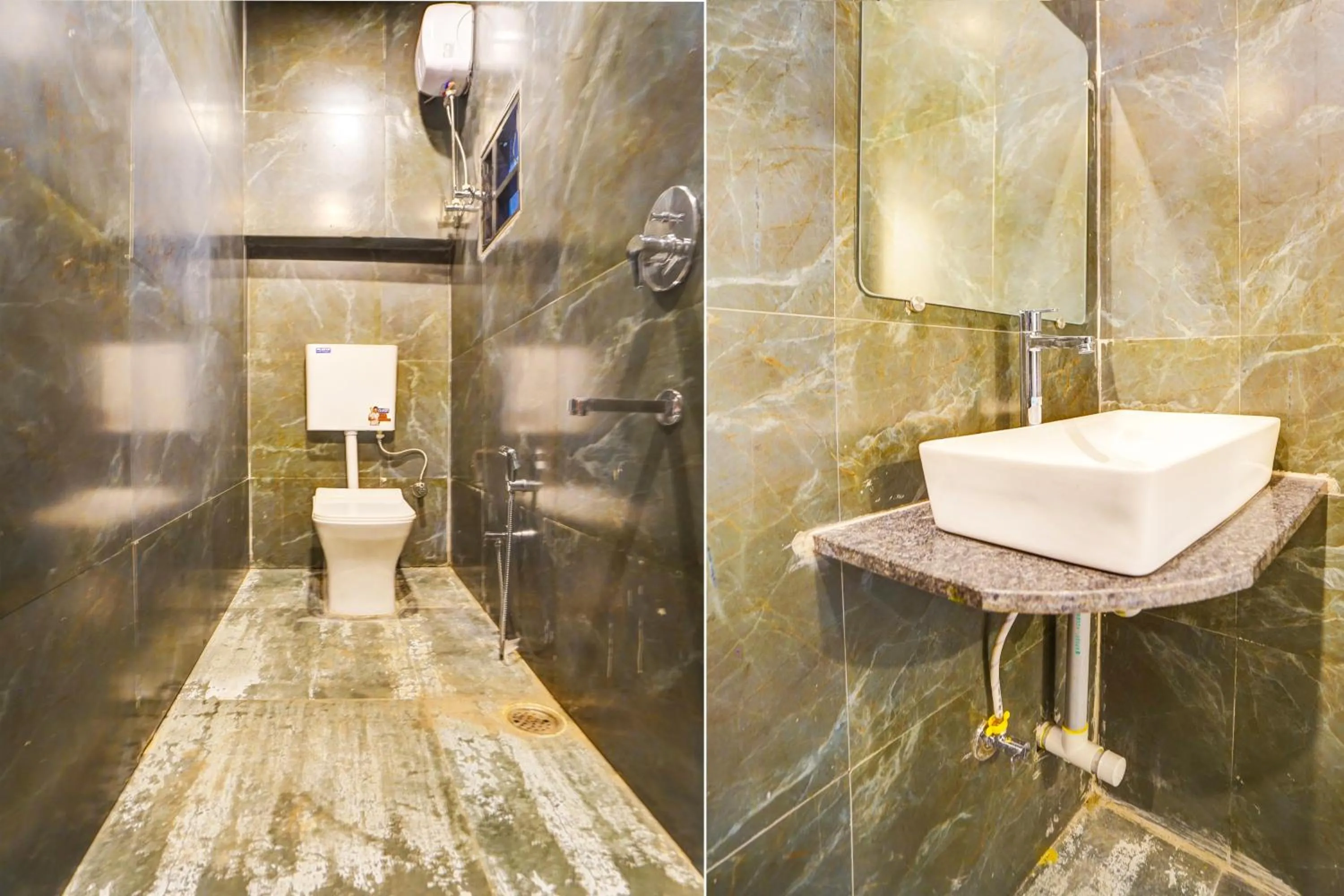 Bathroom in Hotel O THE VANTAGE INN