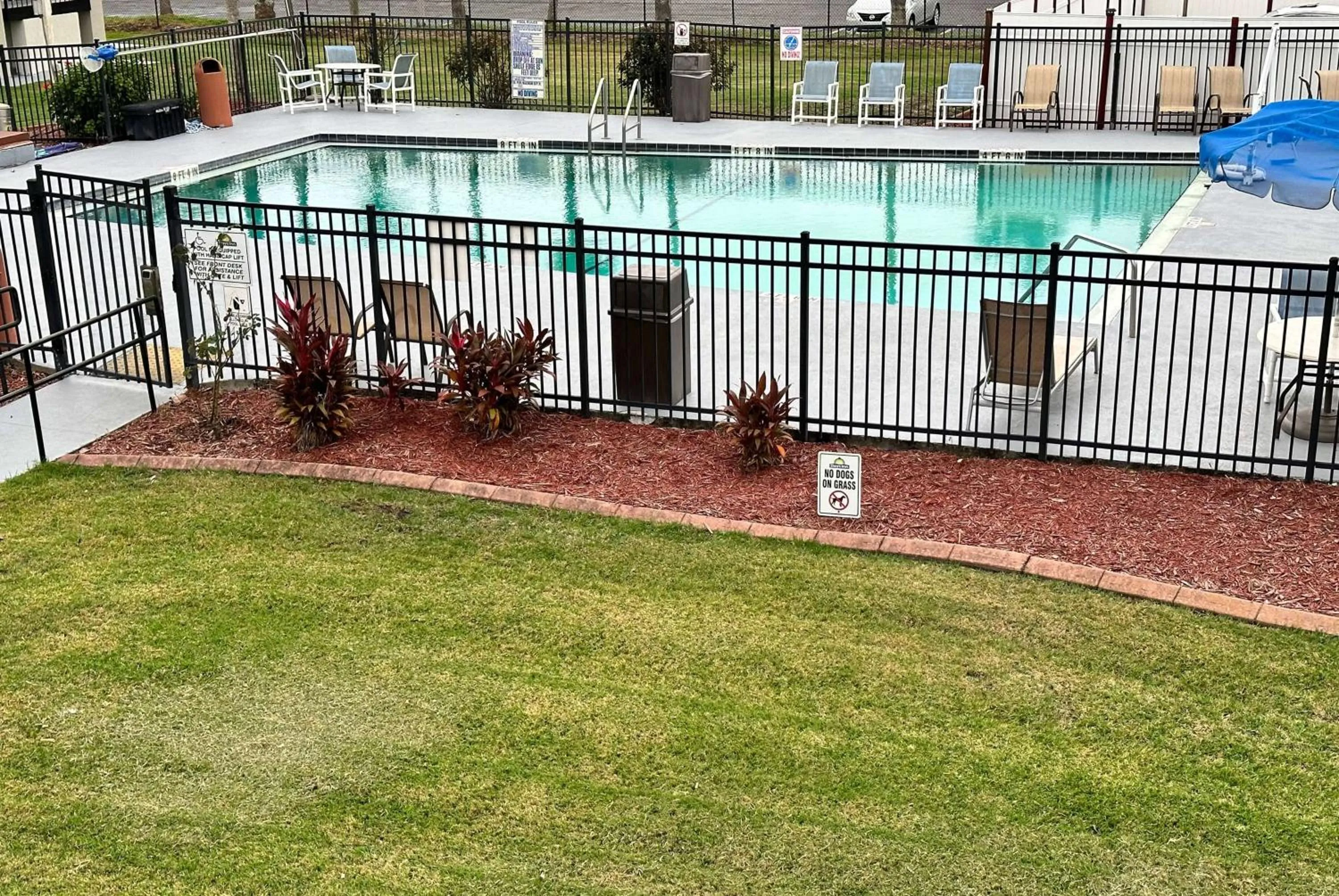 Pool view in Days Inn by Wyndham St Augustine I-95-Outlet Mall