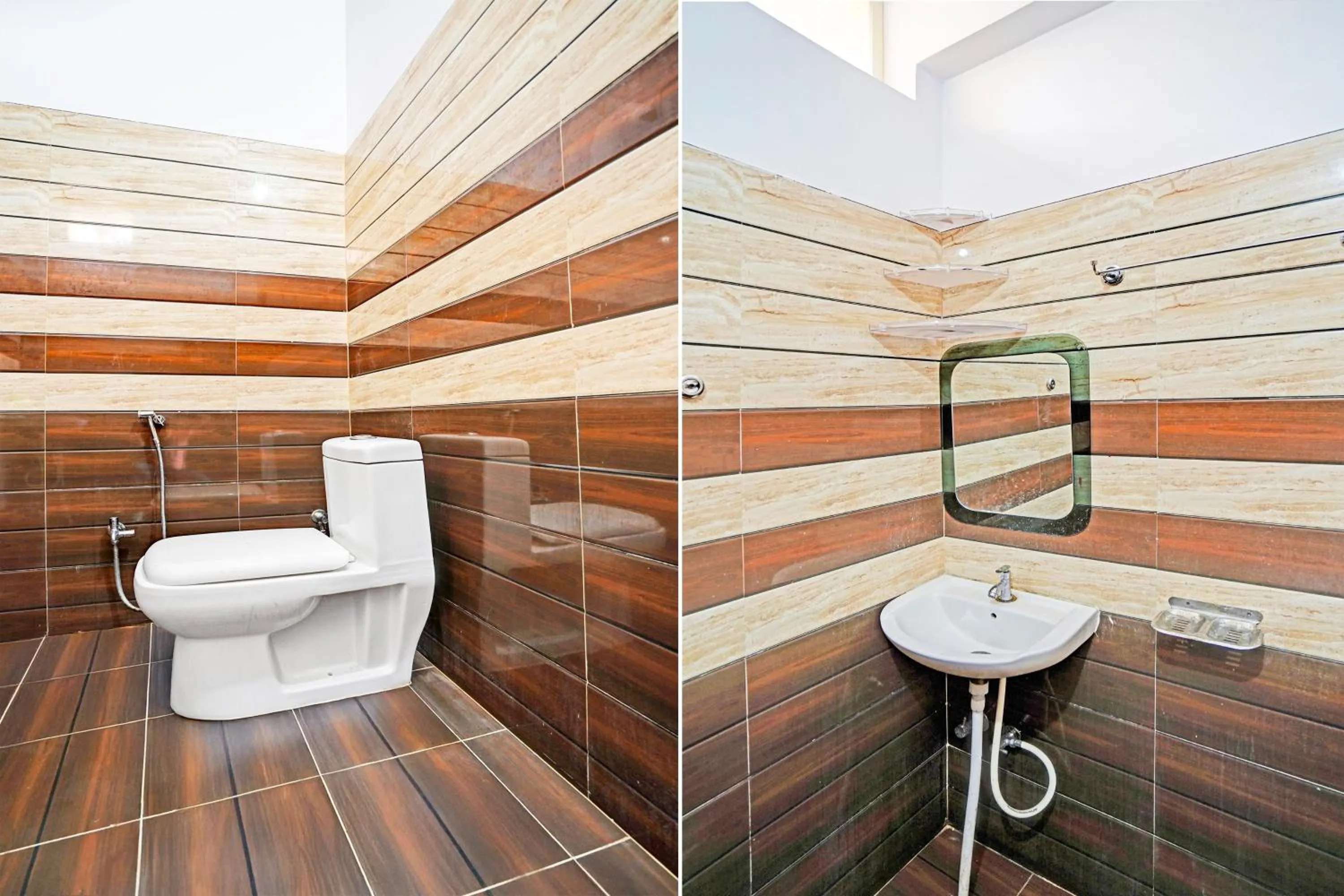 Bathroom in Super Hotel O Varanasi Banaras Junction Formerly Girija Palace