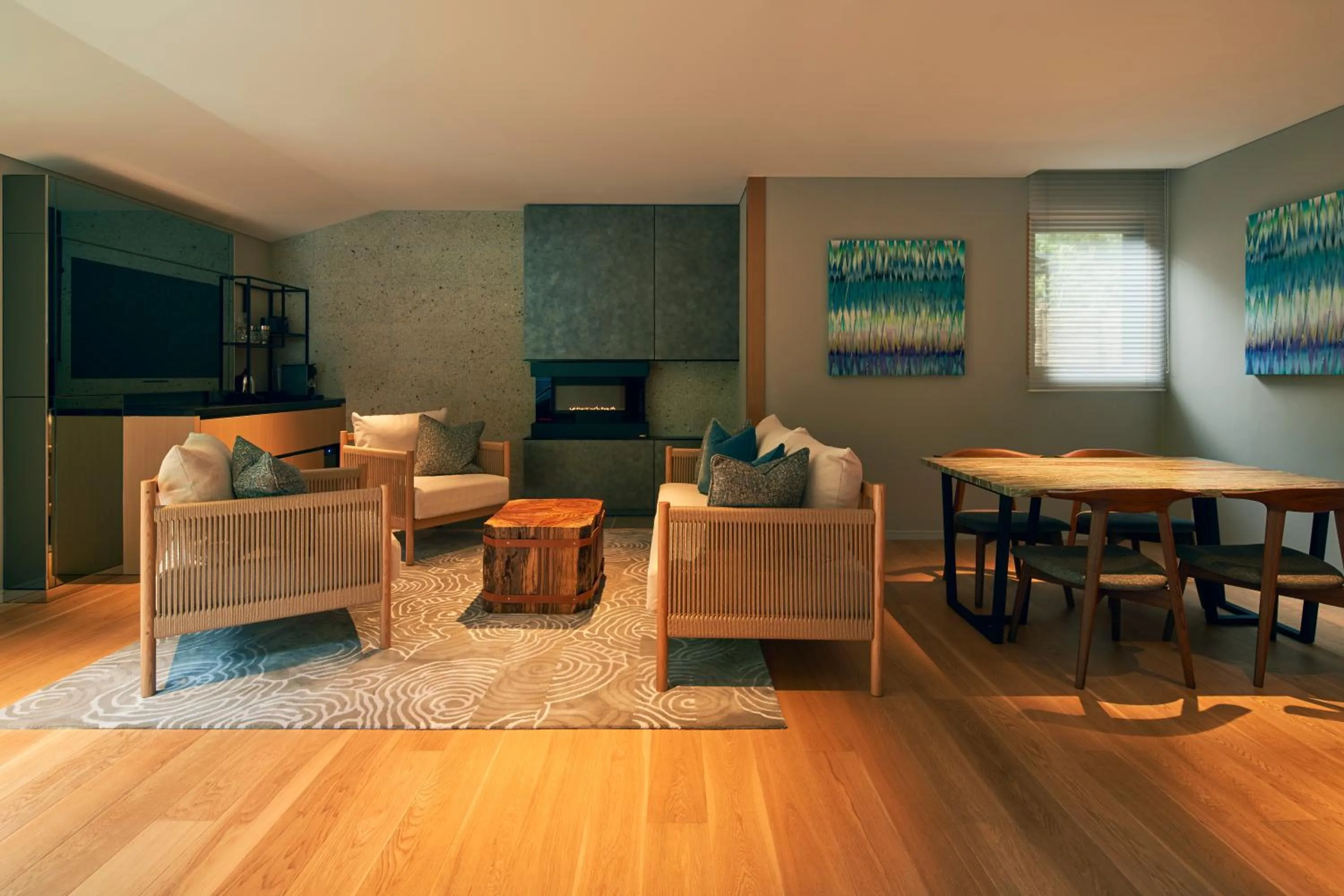 Living room in ESPACIO The Hakone Geihinkan Rin-Poh-Ki-Ryu