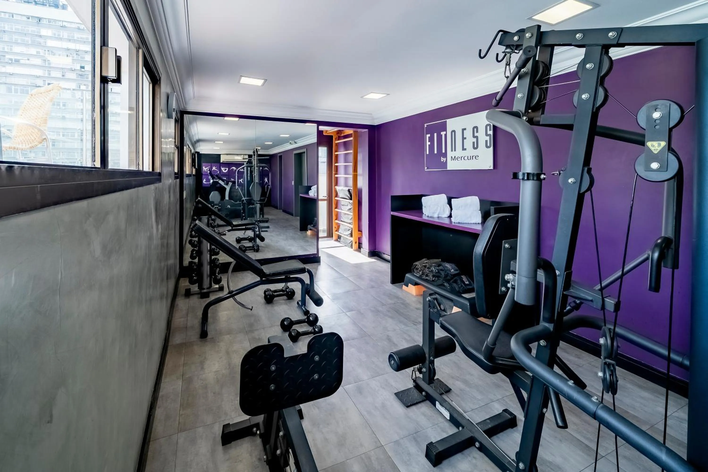 Fitness centre/facilities in Mercure Sao Paulo Alamedas