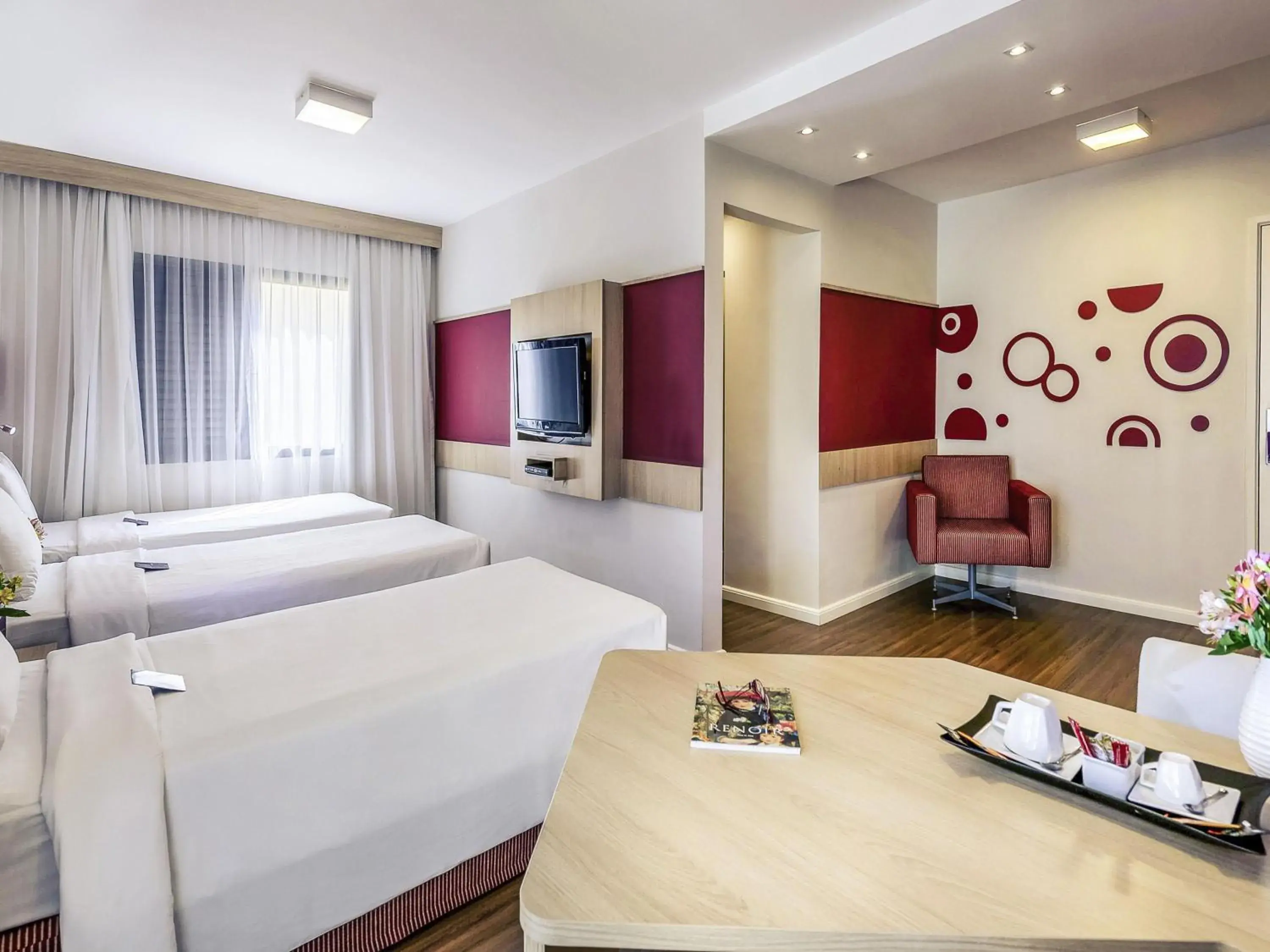 Standard Triple Room in Mercure Sao Paulo Alamedas Standard Triple Room in Mercure Sao Paulo Alamedas