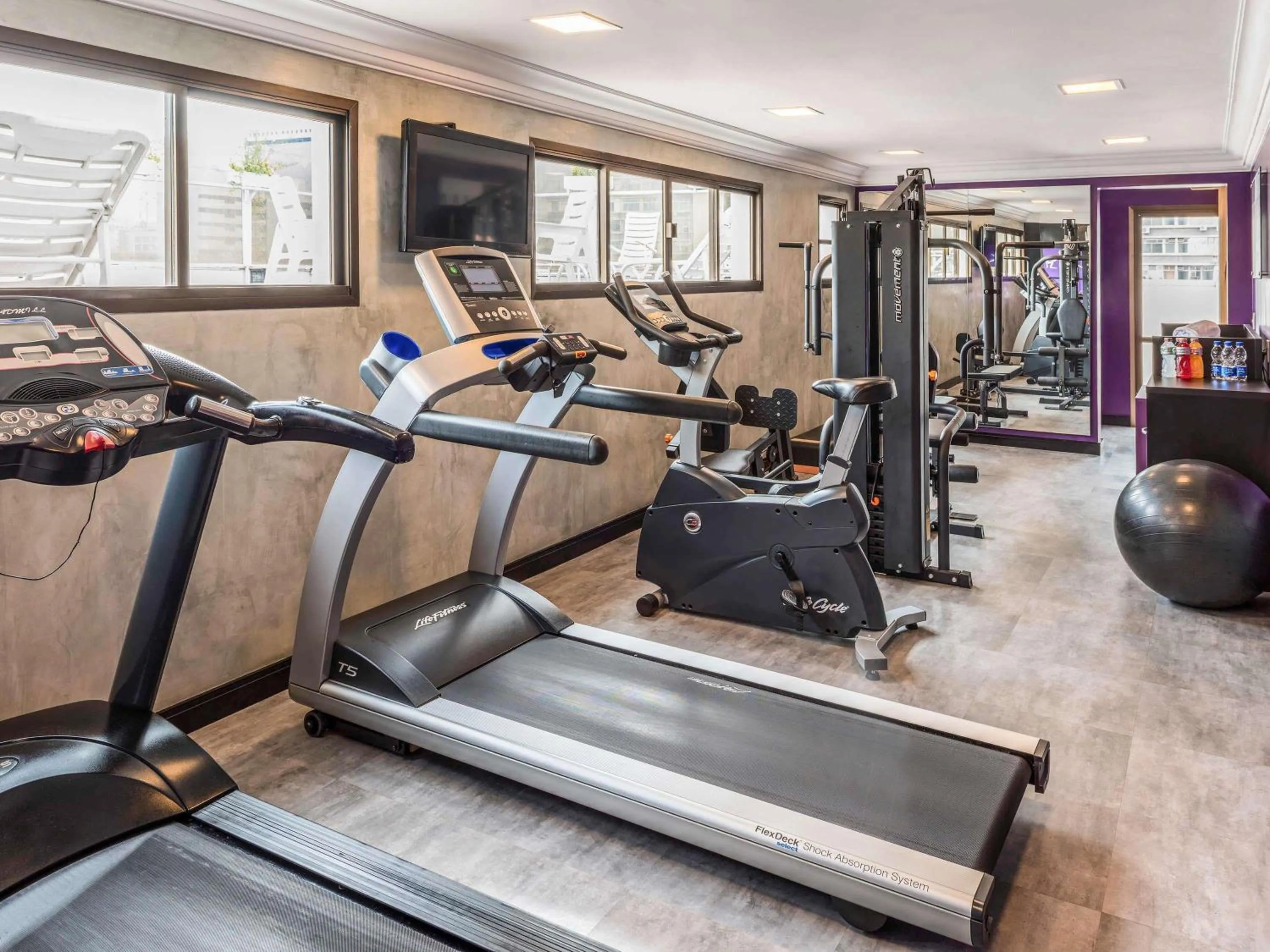Fitness centre/facilities in Mercure Sao Paulo Alamedas