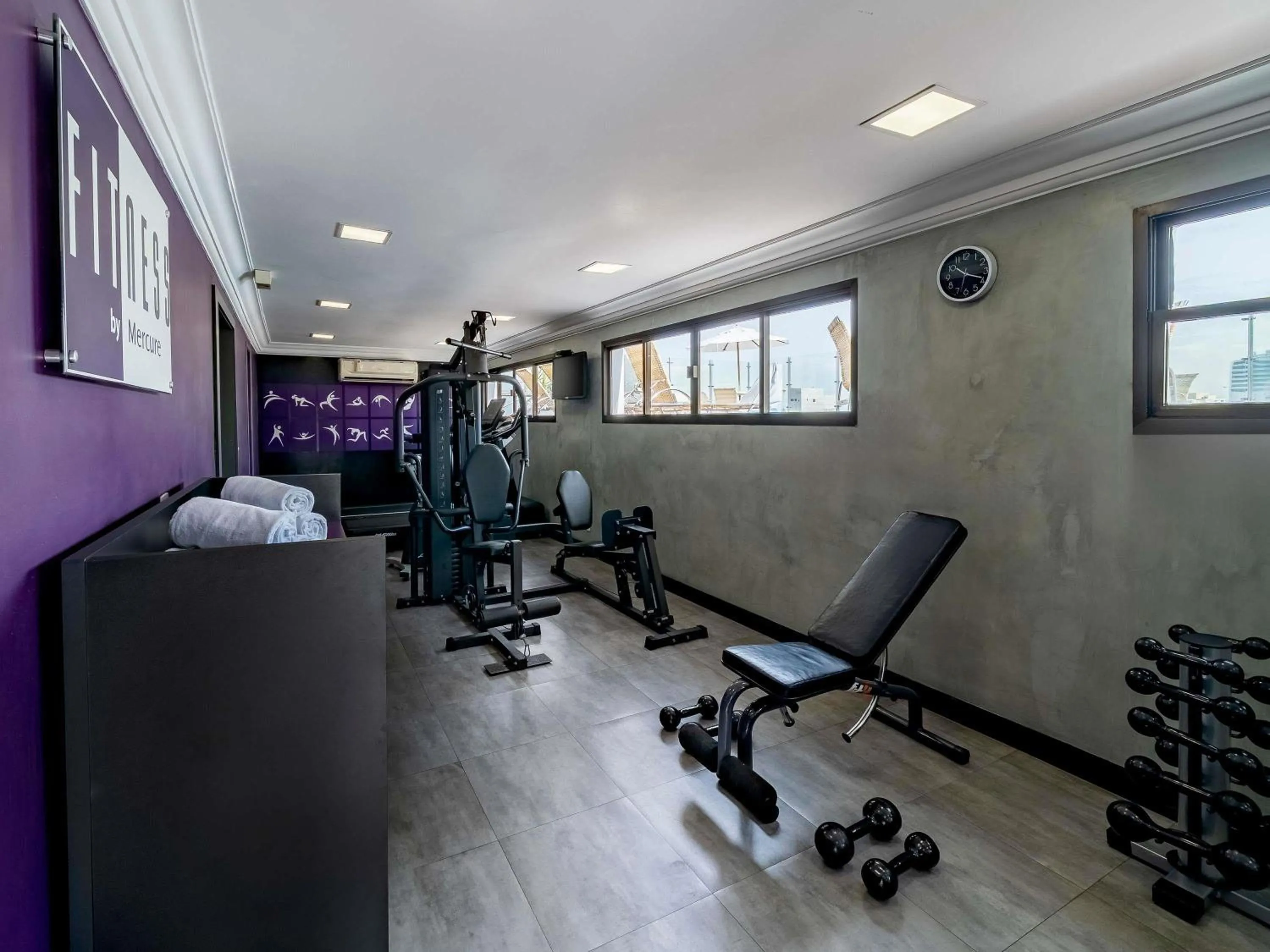 Fitness centre/facilities in Mercure Sao Paulo Alamedas
