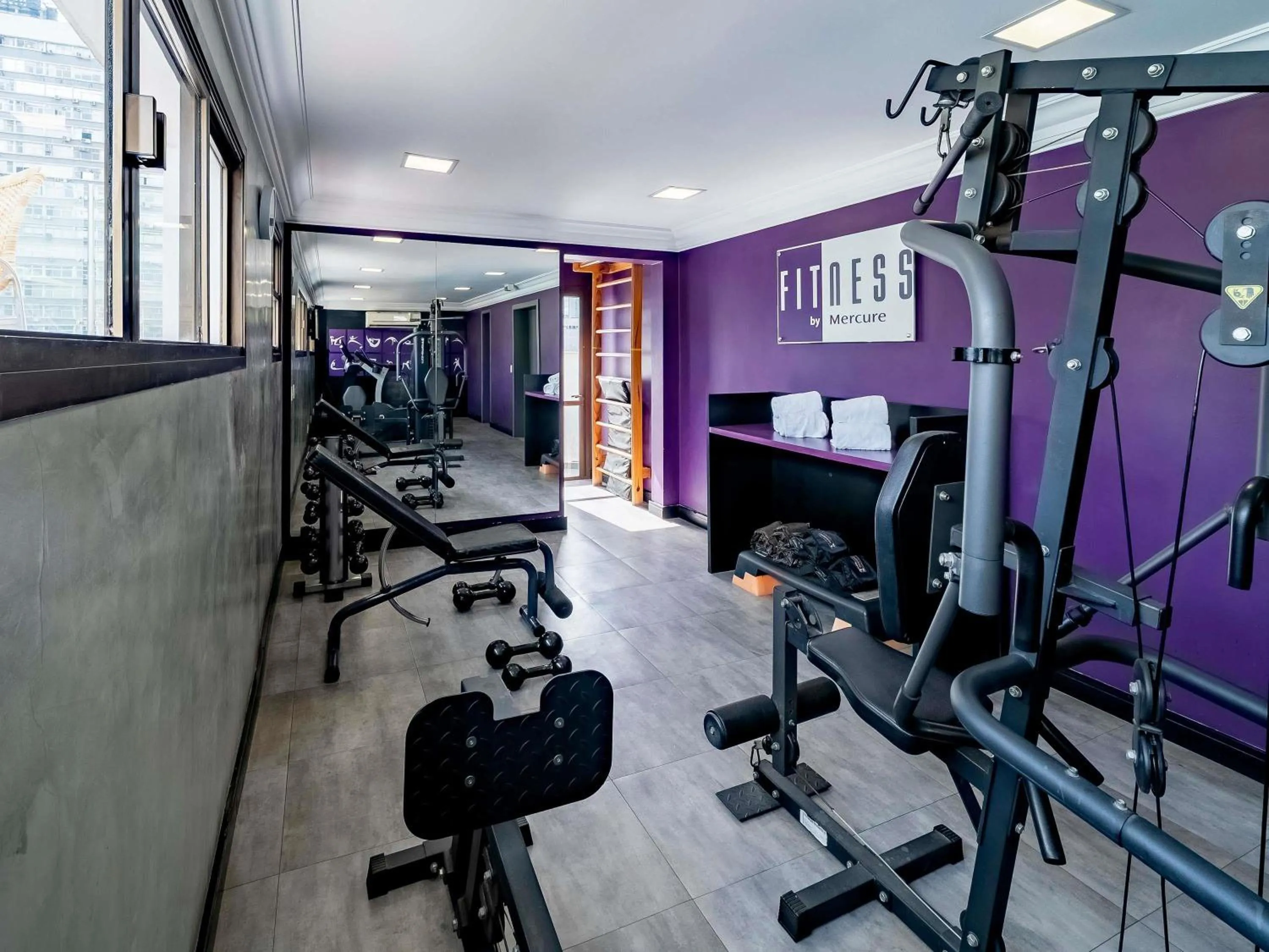 Fitness centre/facilities in Mercure Sao Paulo Alamedas