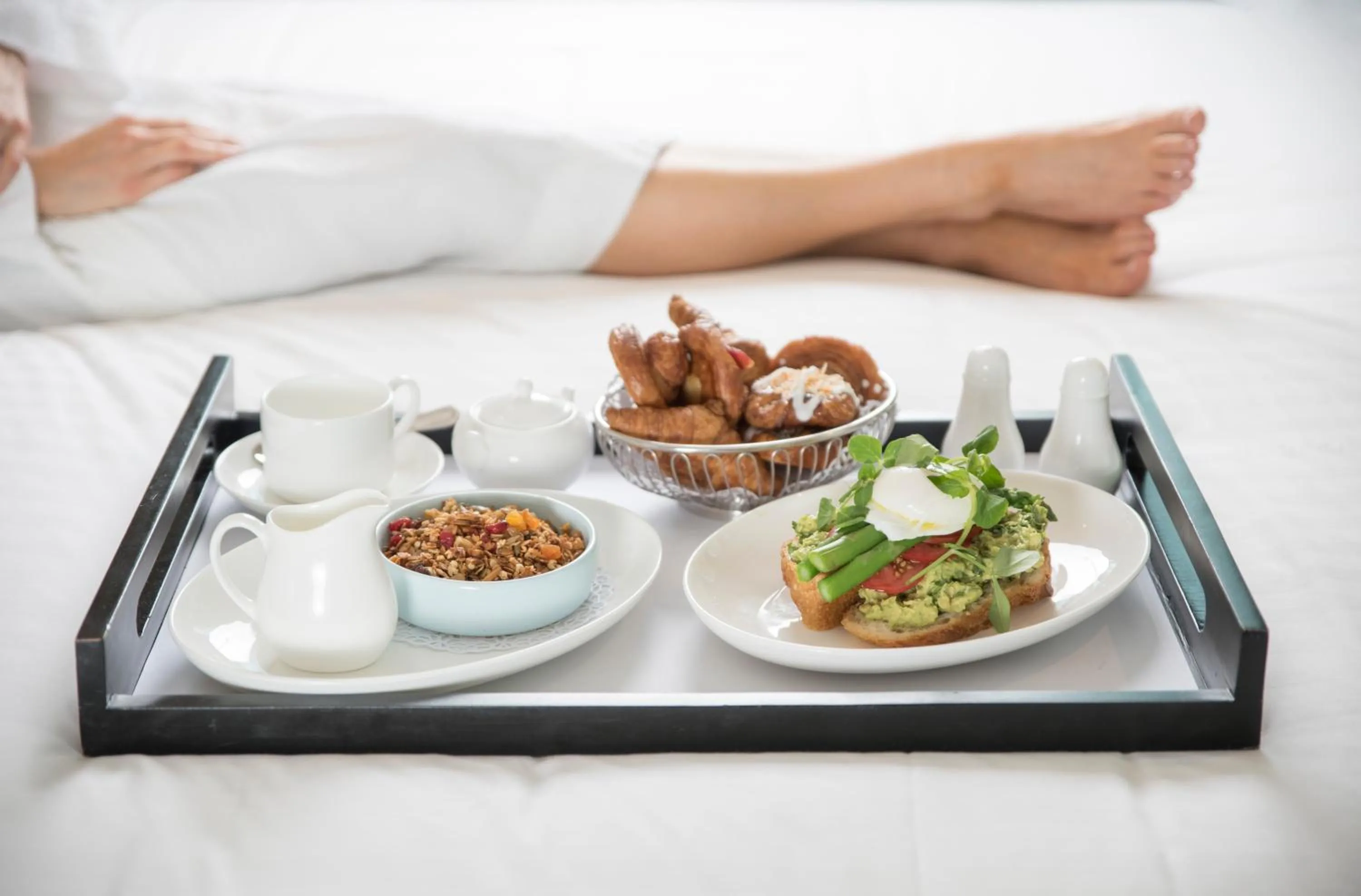 Food and drinks in Mayfair Hotel