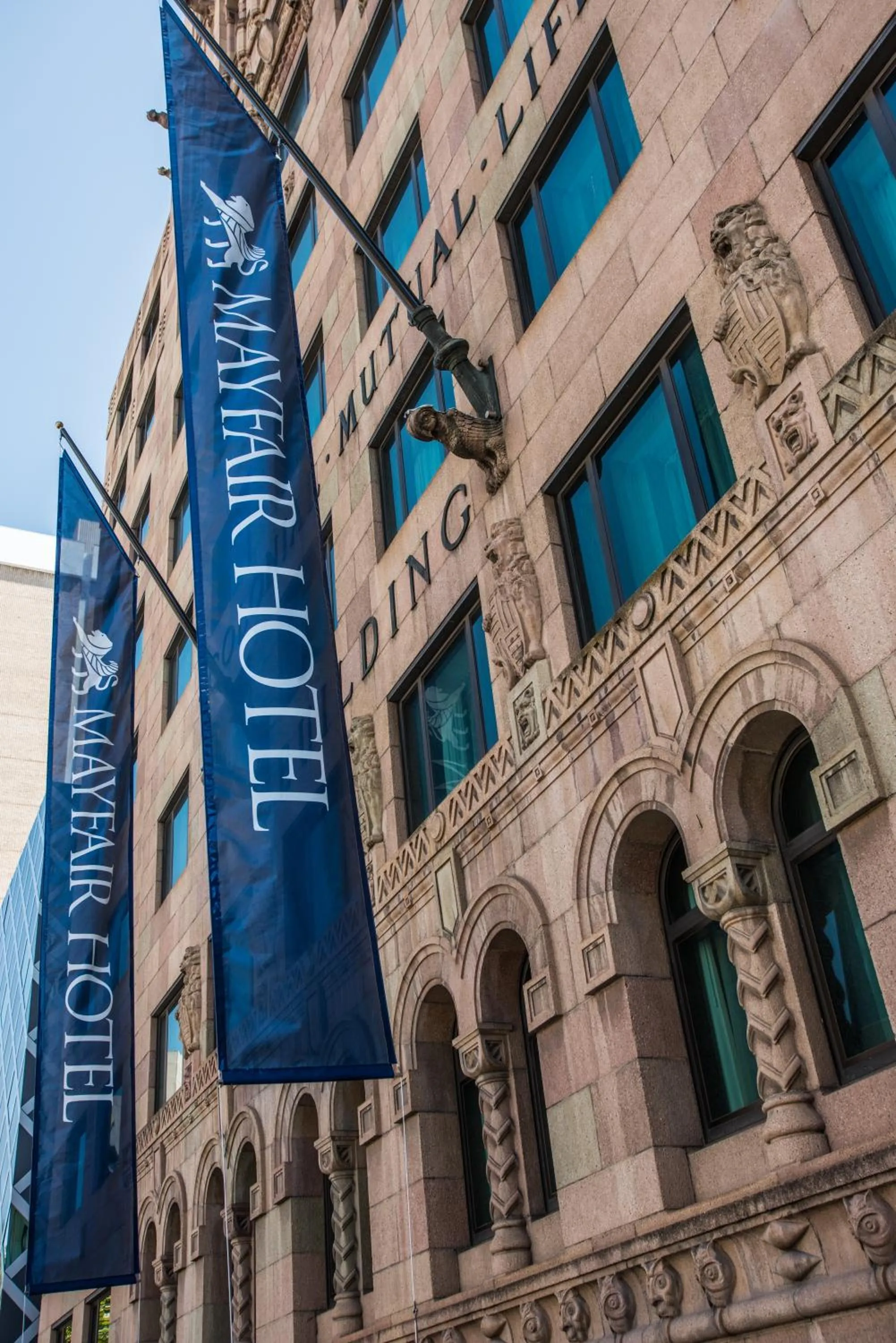 Facade/entrance in Mayfair Hotel
