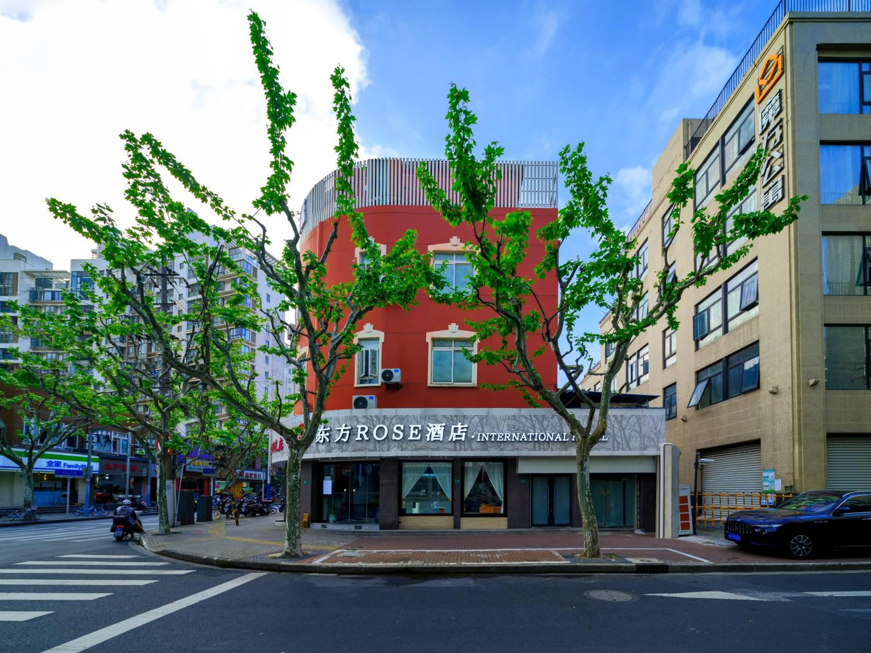Street view in Orient Rose International Hotel