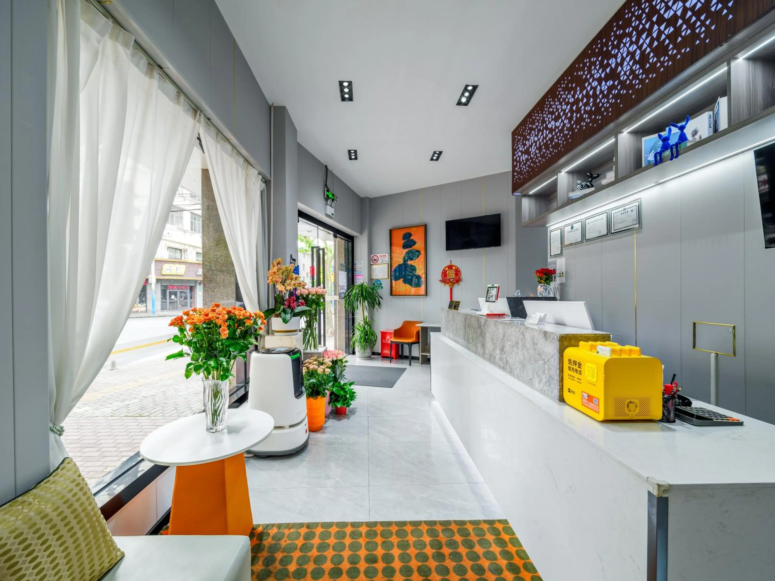 Lobby or reception in Orient Rose International Hotel