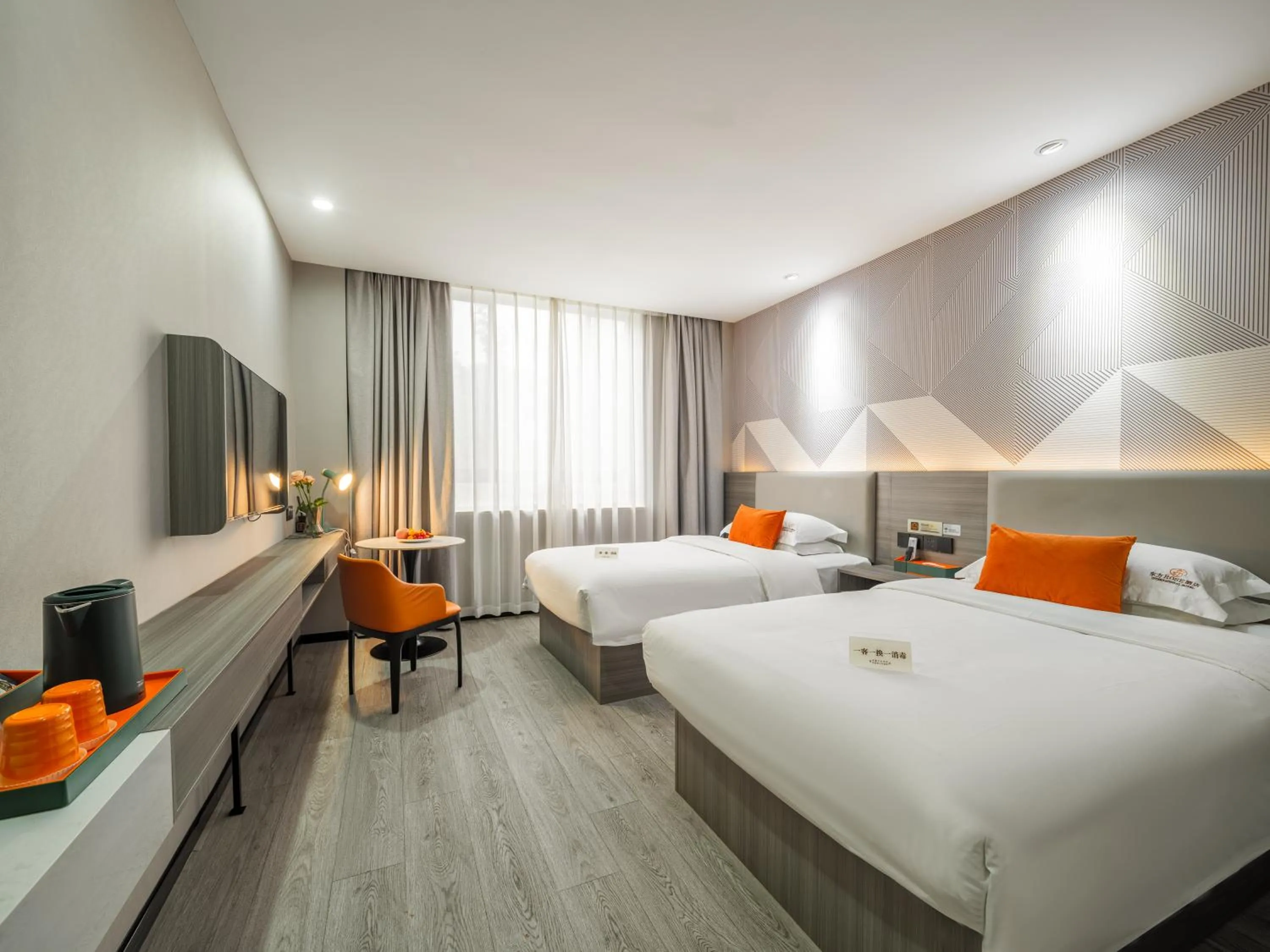 Bedroom, Bed in Orient Rose International Hotel