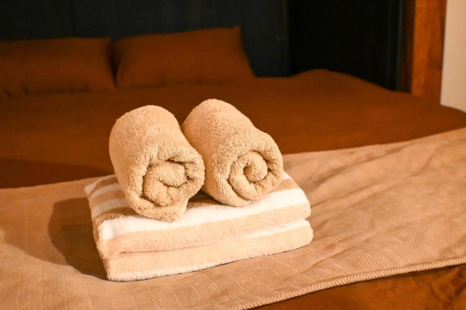 Bed in SYMPOSION Locanda