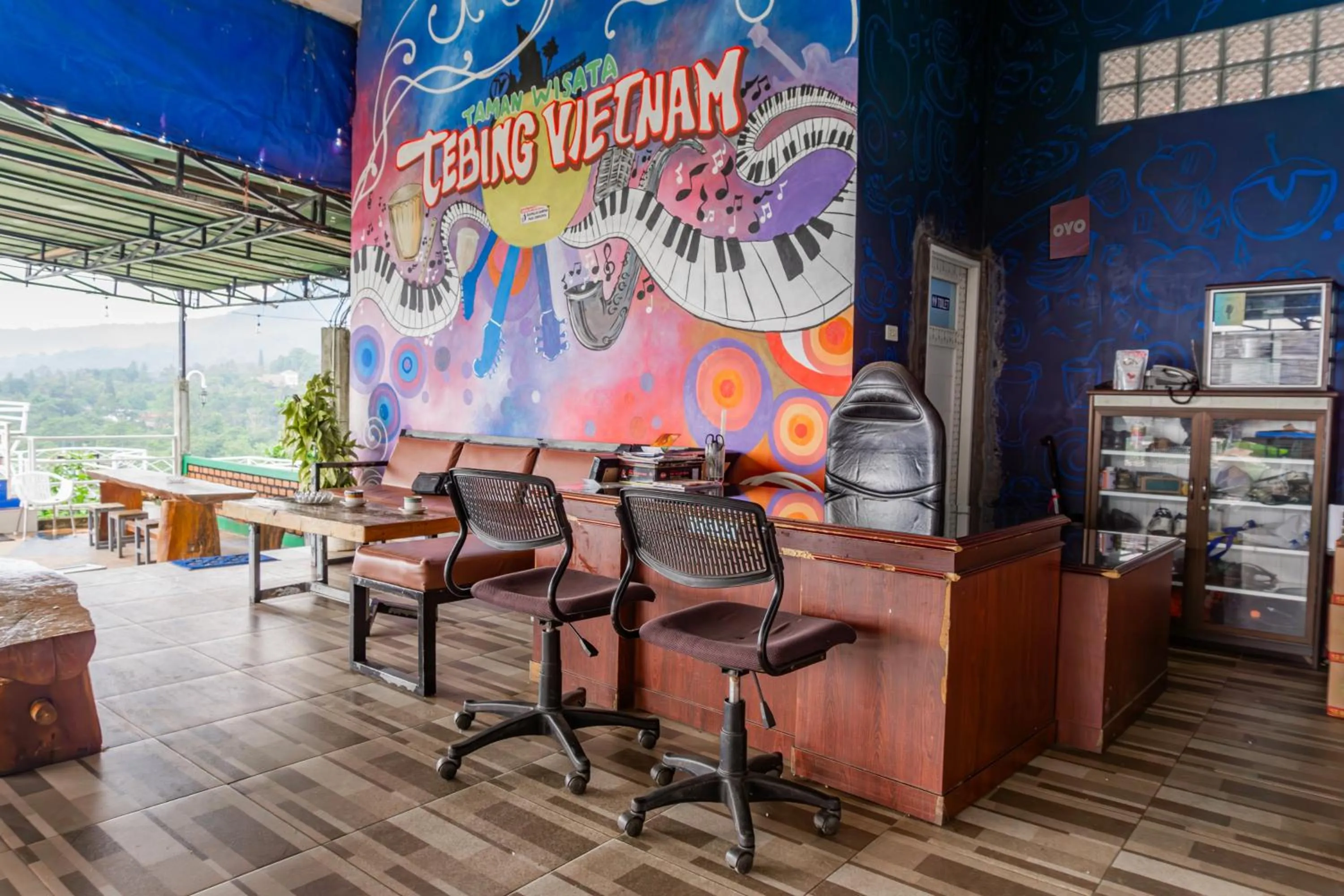 Lobby or reception in OYO 93812 Tebing Vieatnam