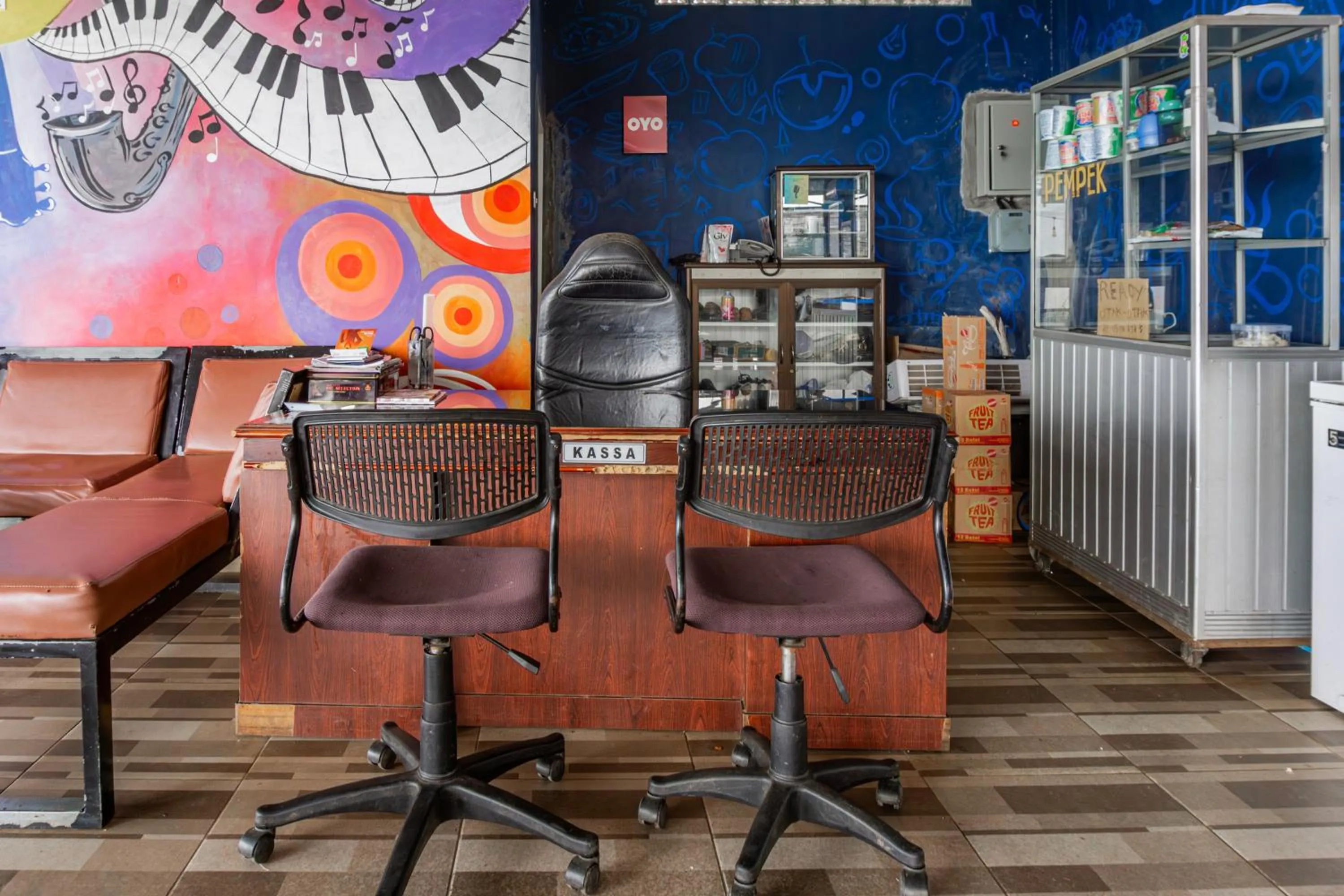 Lobby or reception in OYO 93812 Tebing Vieatnam