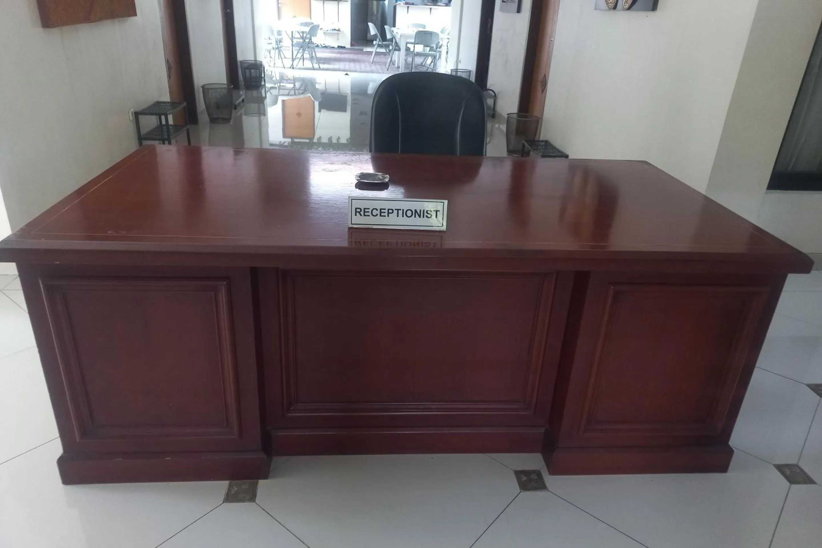 Lobby or reception in Capital O 93872 Natura Guest House Syariah Near alun alun kota purwokerto