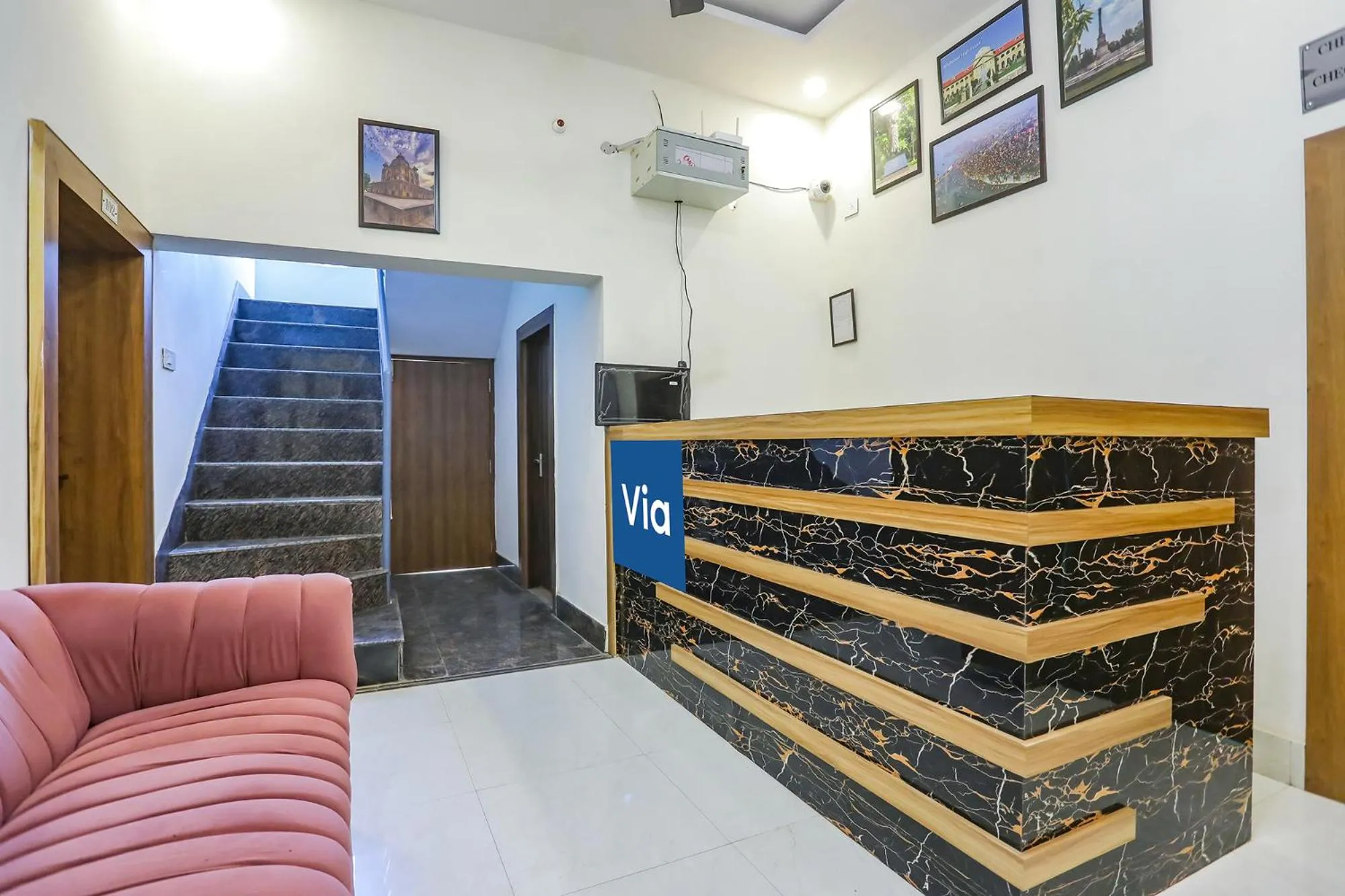 Lobby or reception in Via Downtown Residency