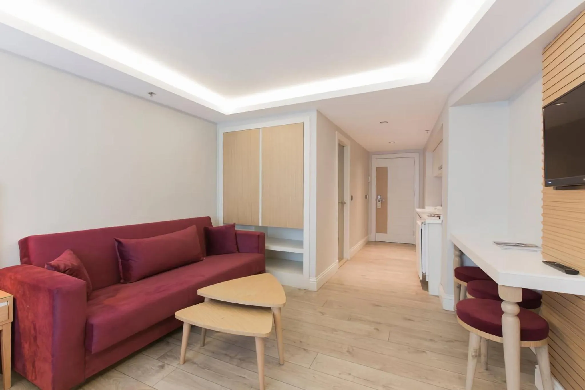 Living room in Carina Park Suites Nisantasi