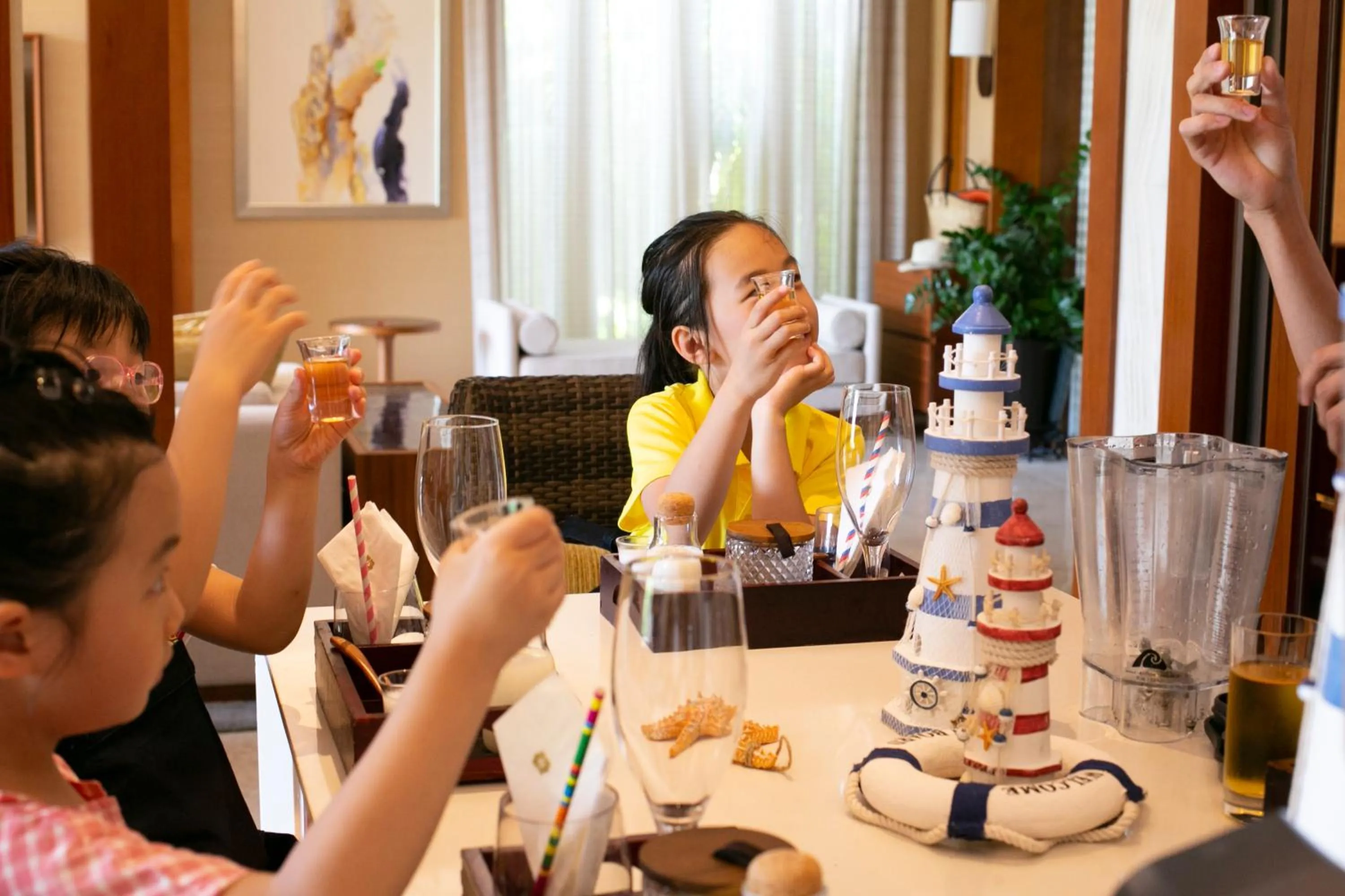 People in Shangri-La Sanya