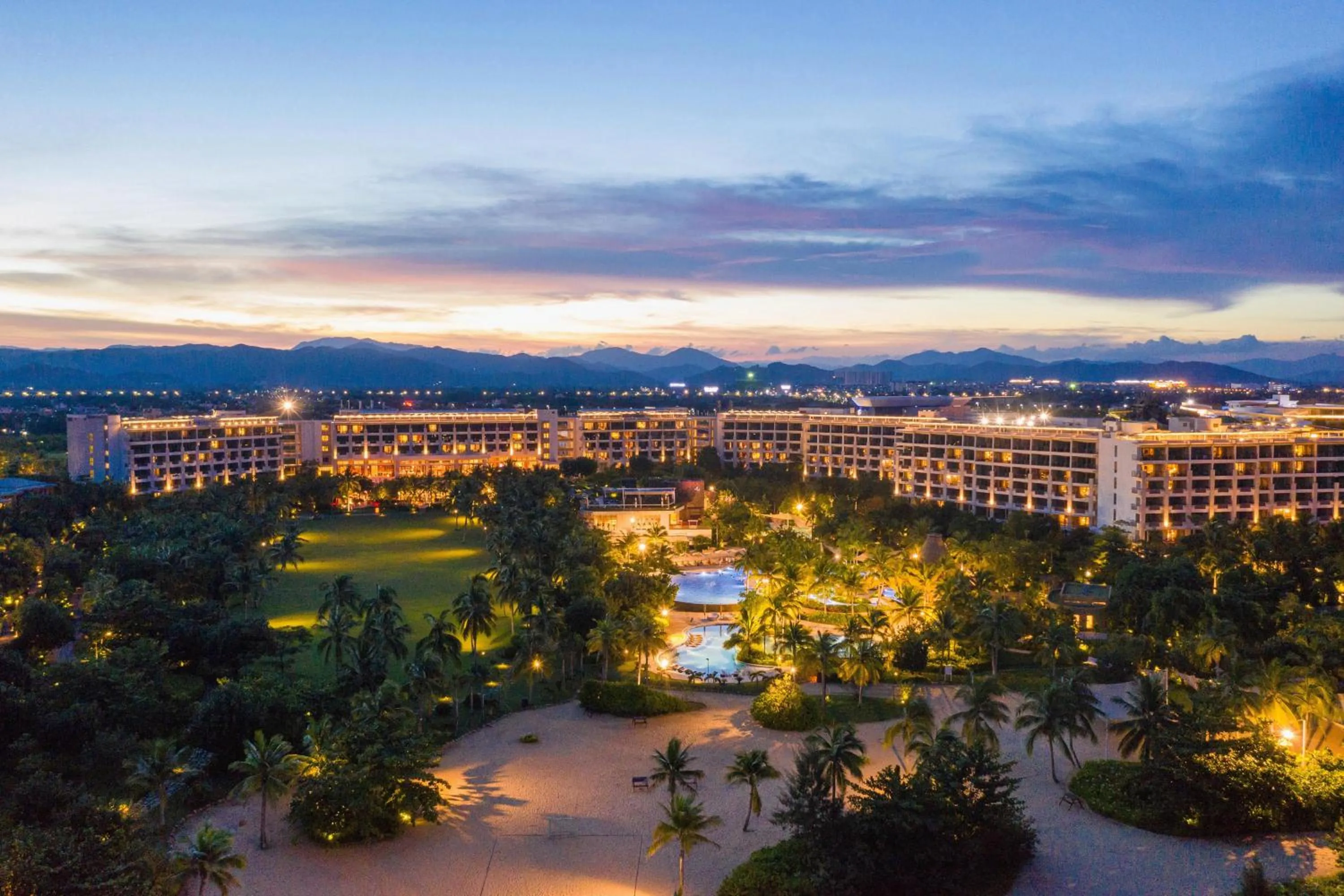 Bird's eye view in Shangri-La Sanya