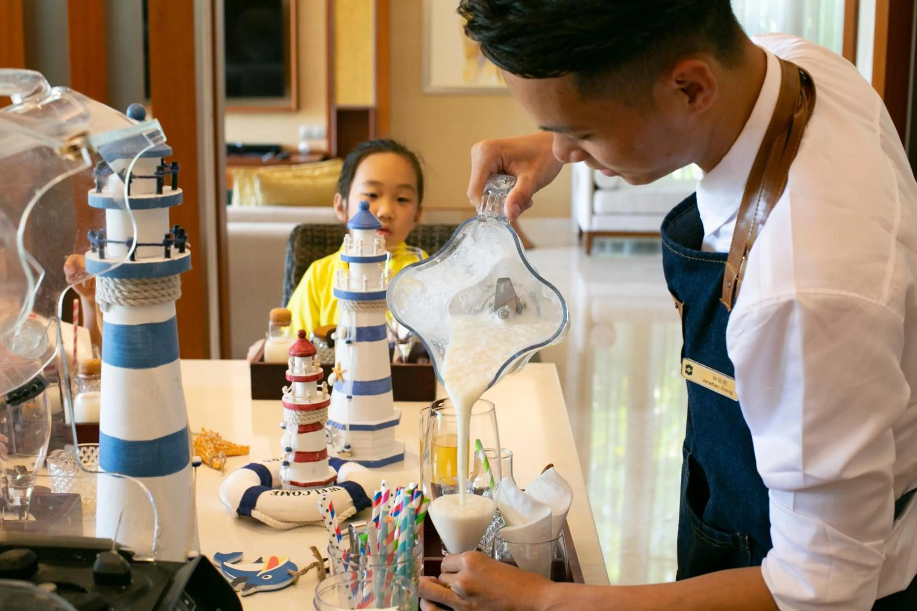 People in Shangri-La Sanya