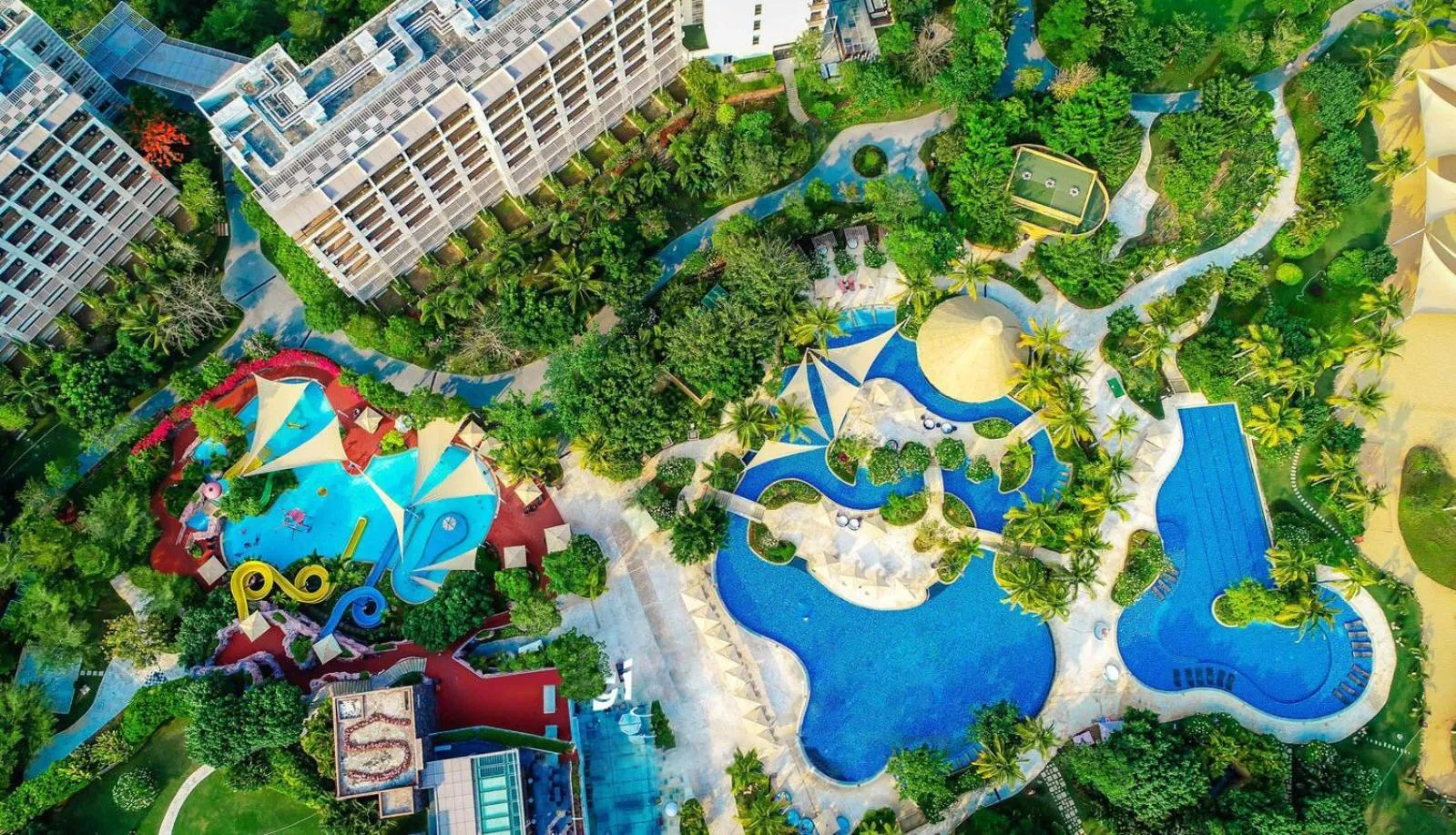 Bird's eye view in Shangri-La Sanya