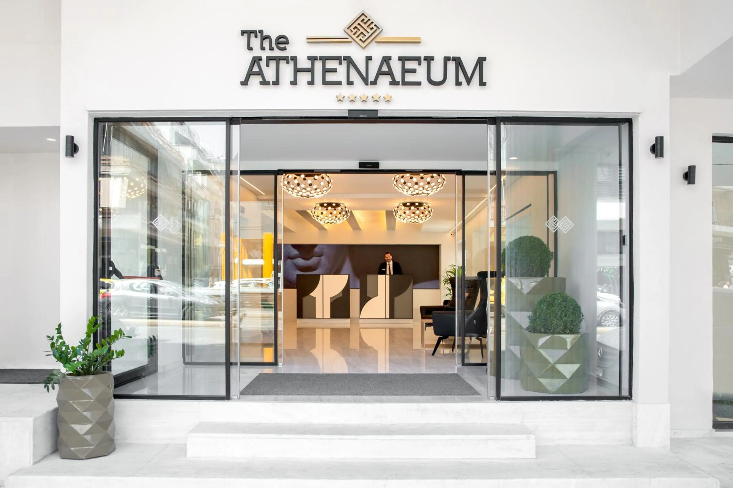 Facade/entrance in The Athenaeum Luxury Hotel