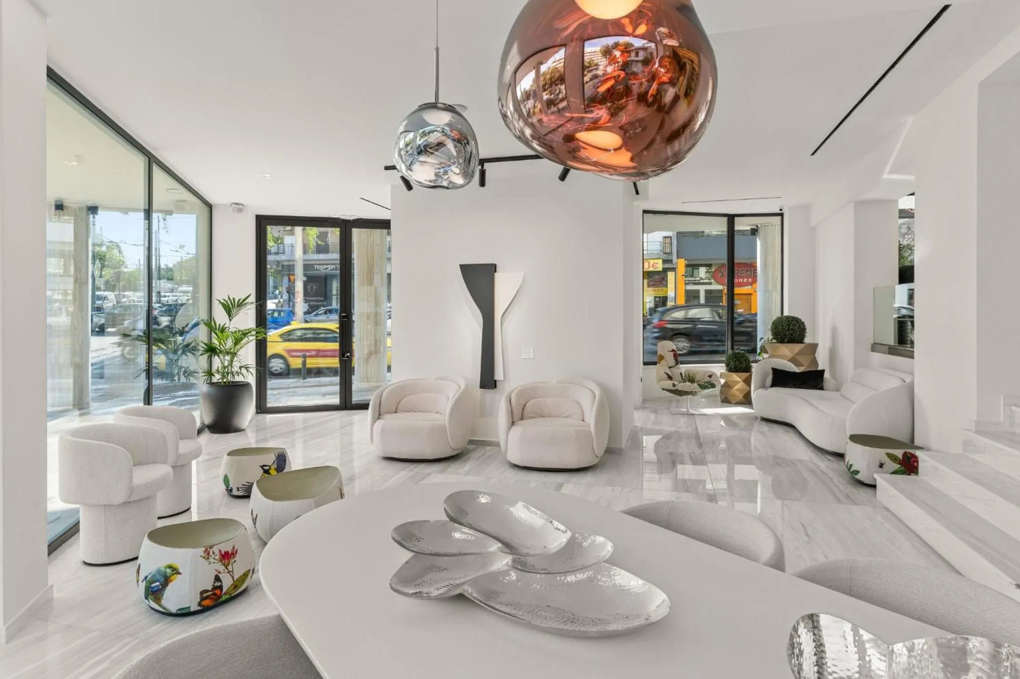 Lobby or reception in The Athenaeum Luxury Hotel