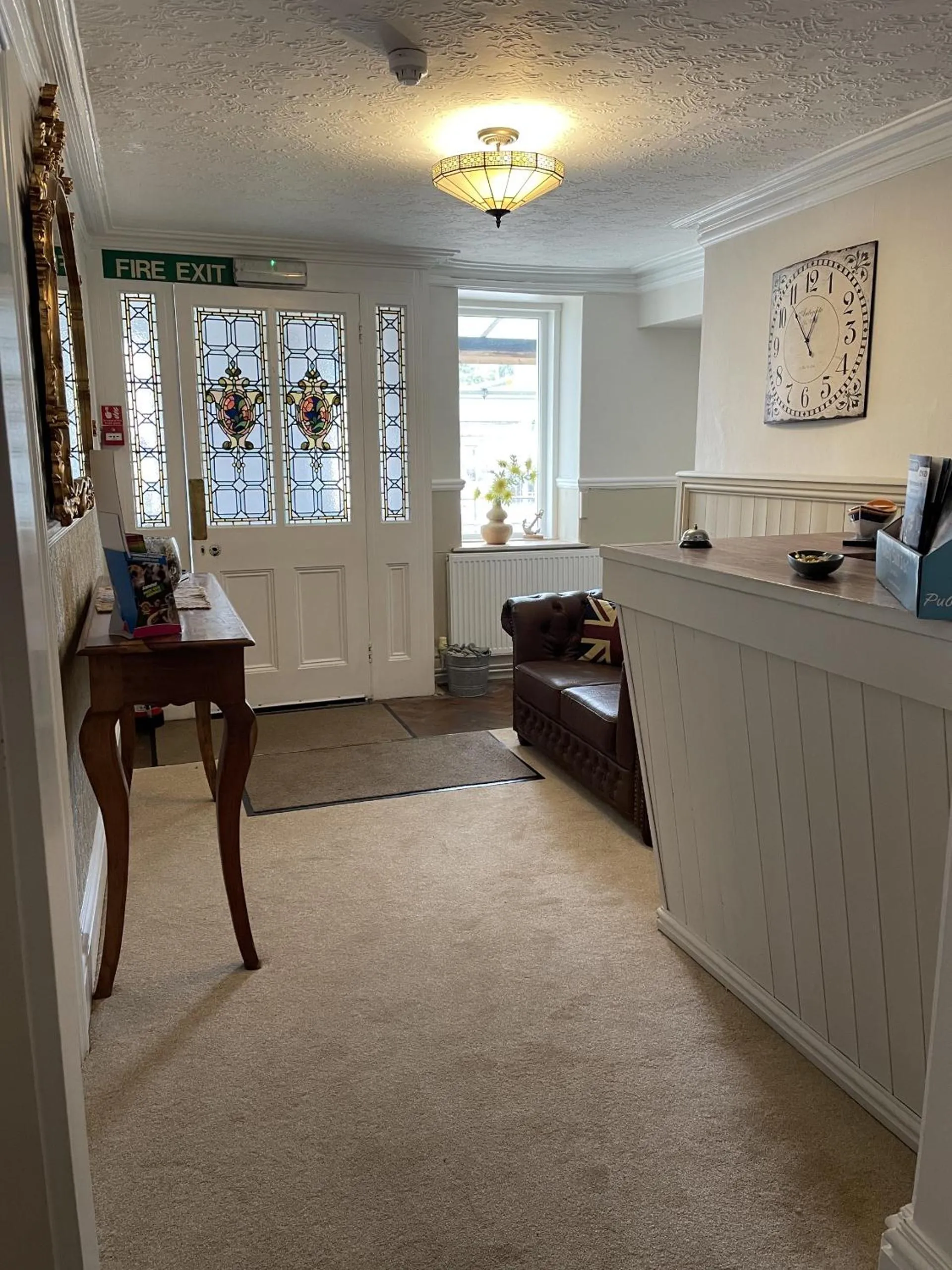 Lobby or reception in Little Mainstone Guest House