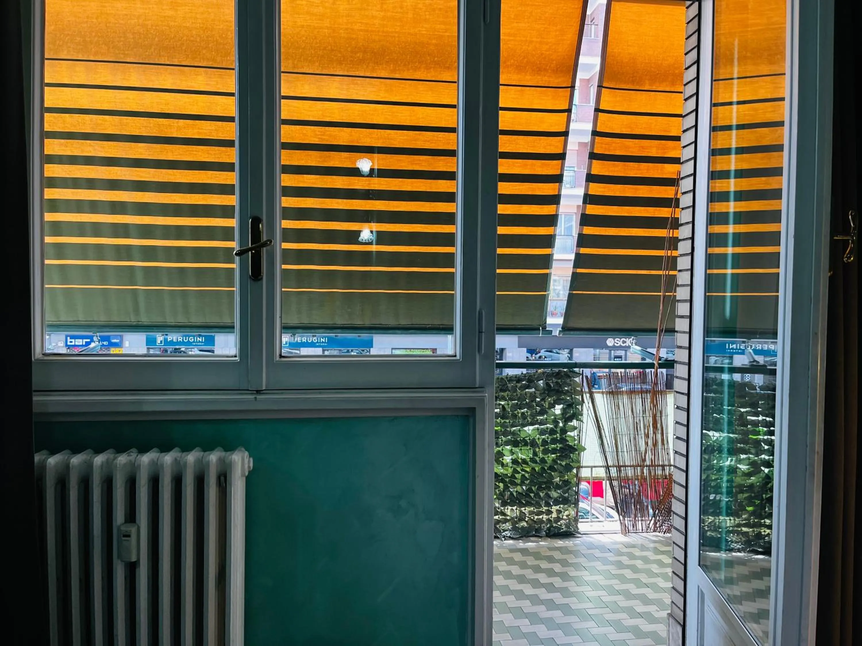 Balcony/Terrace in B&B Roma