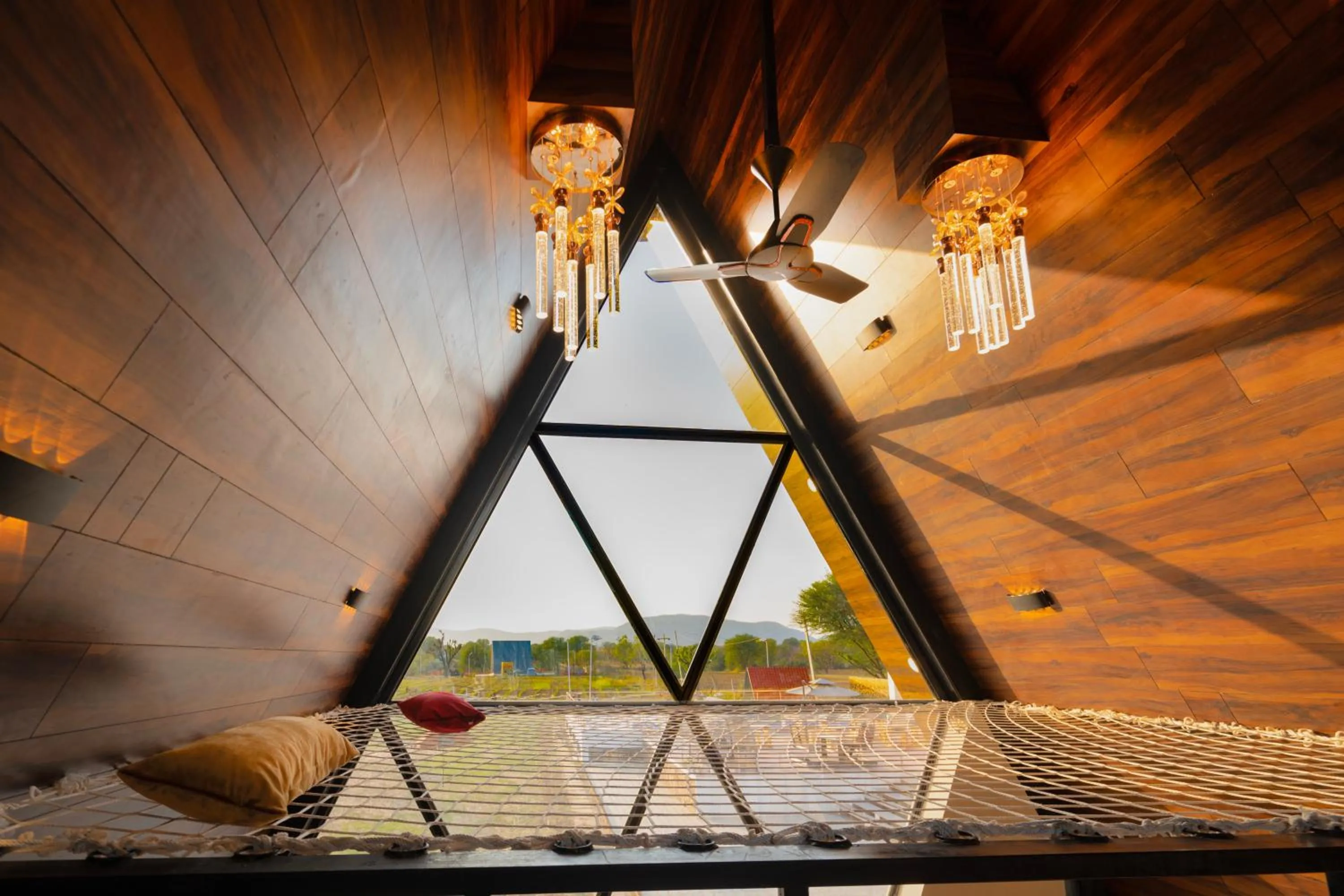 Garden view in Sunflower Saga