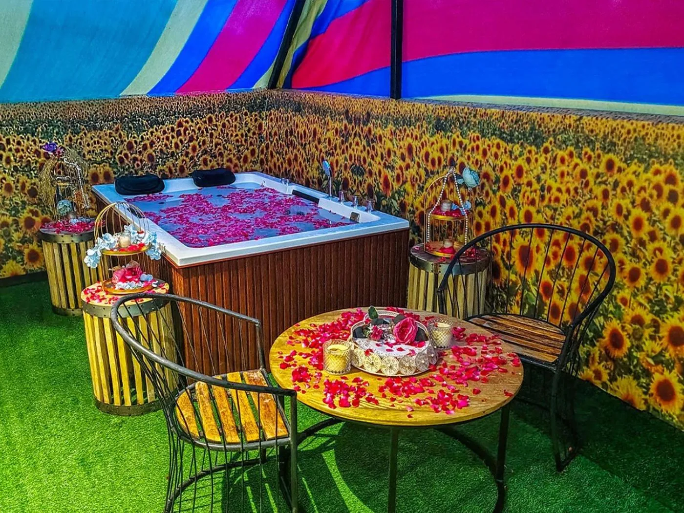 Bath in Sunflower Saga