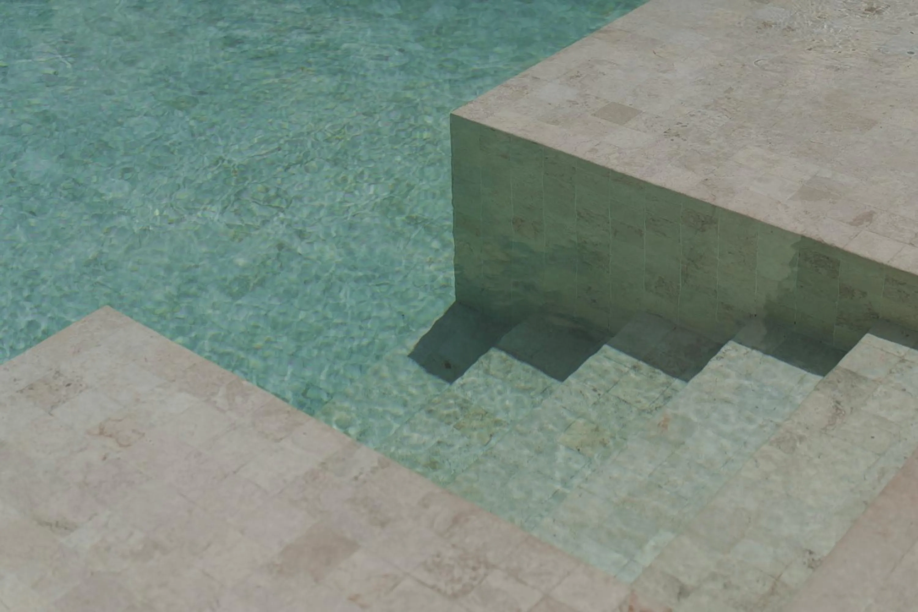 Pool view in Dune Seseh