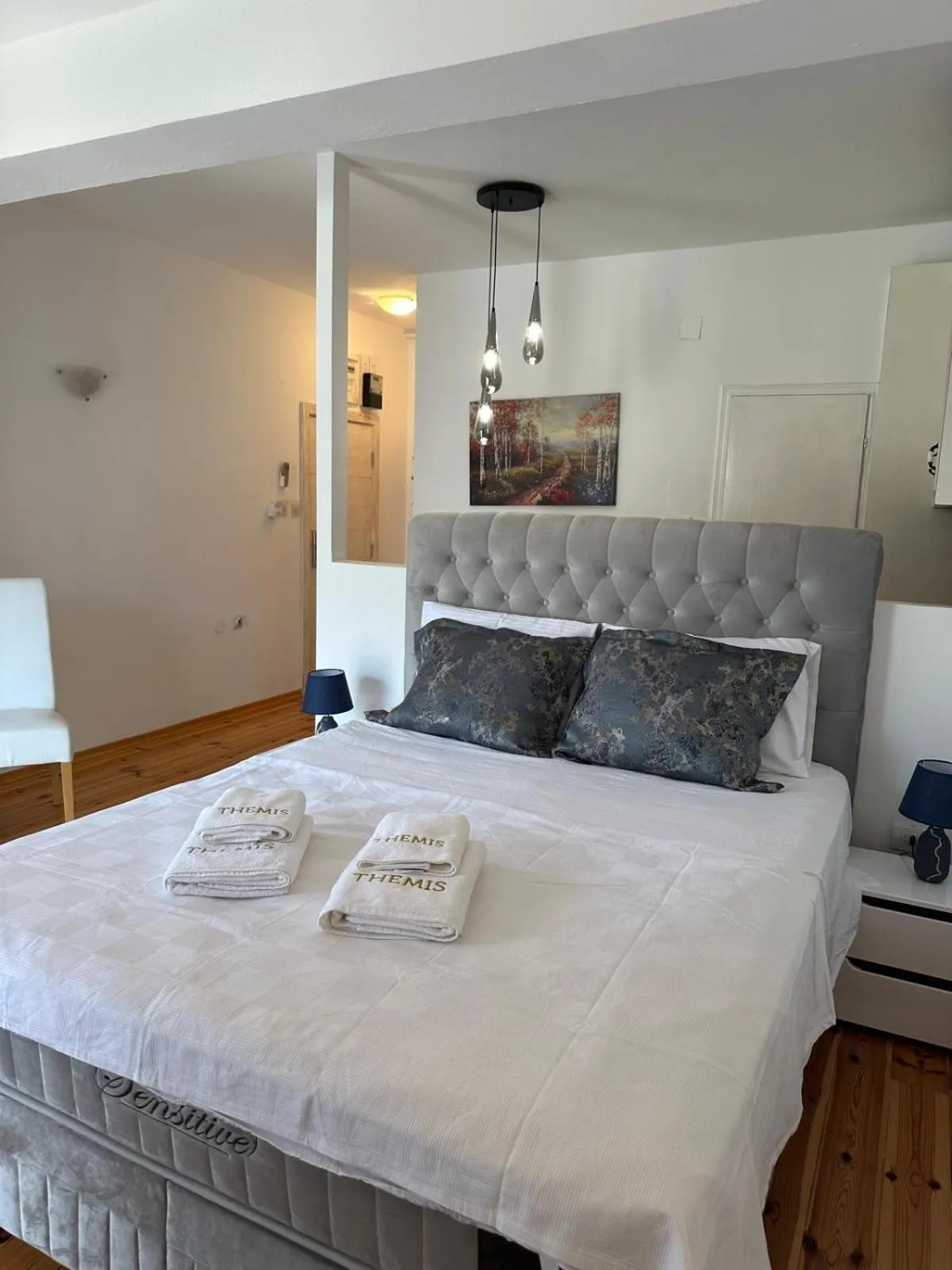 Bed in Themis Apartment