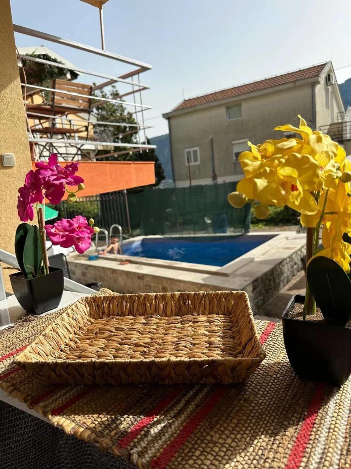 Swimming pool in Themis Apartment