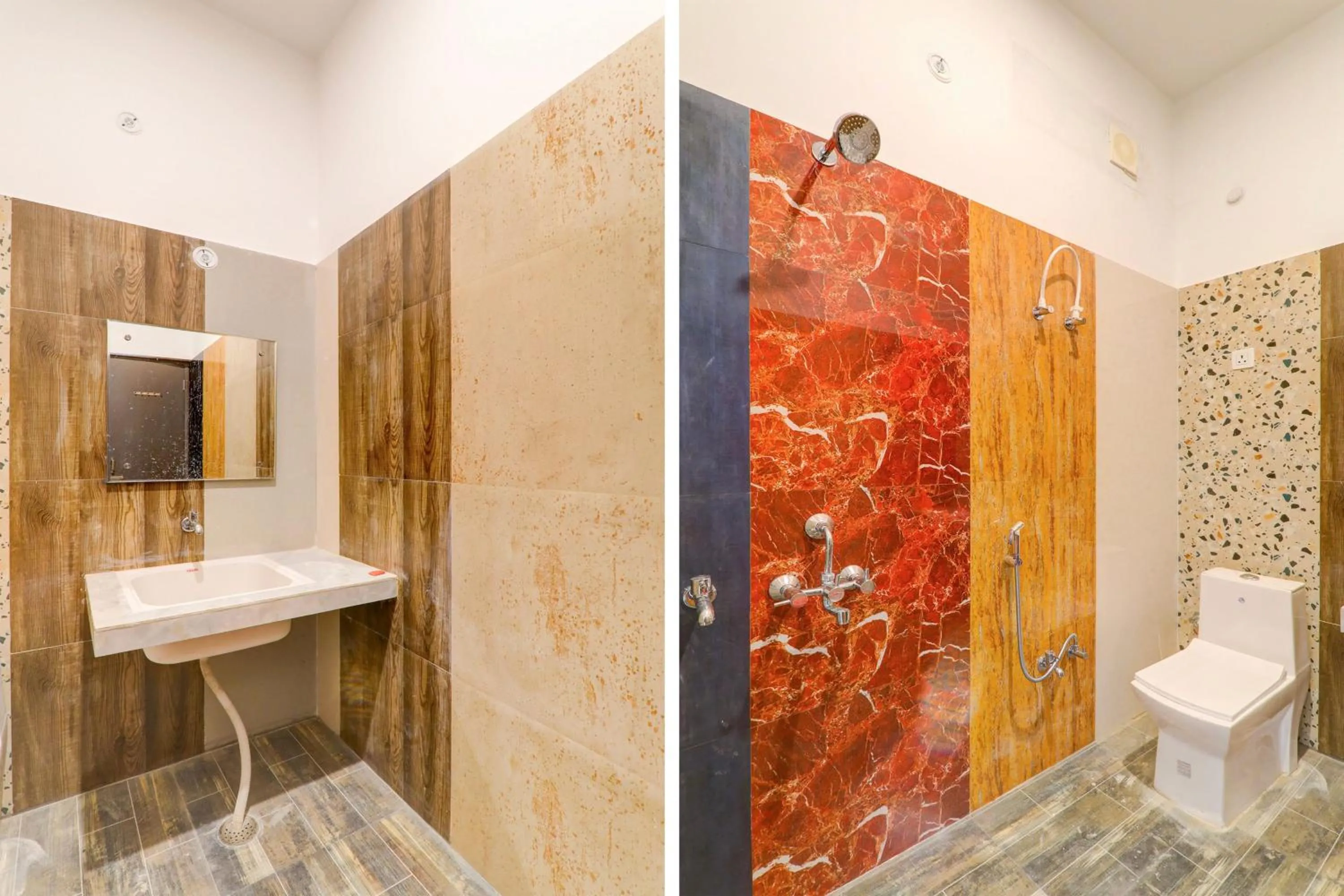 Bathroom in Hotel O Samar palace