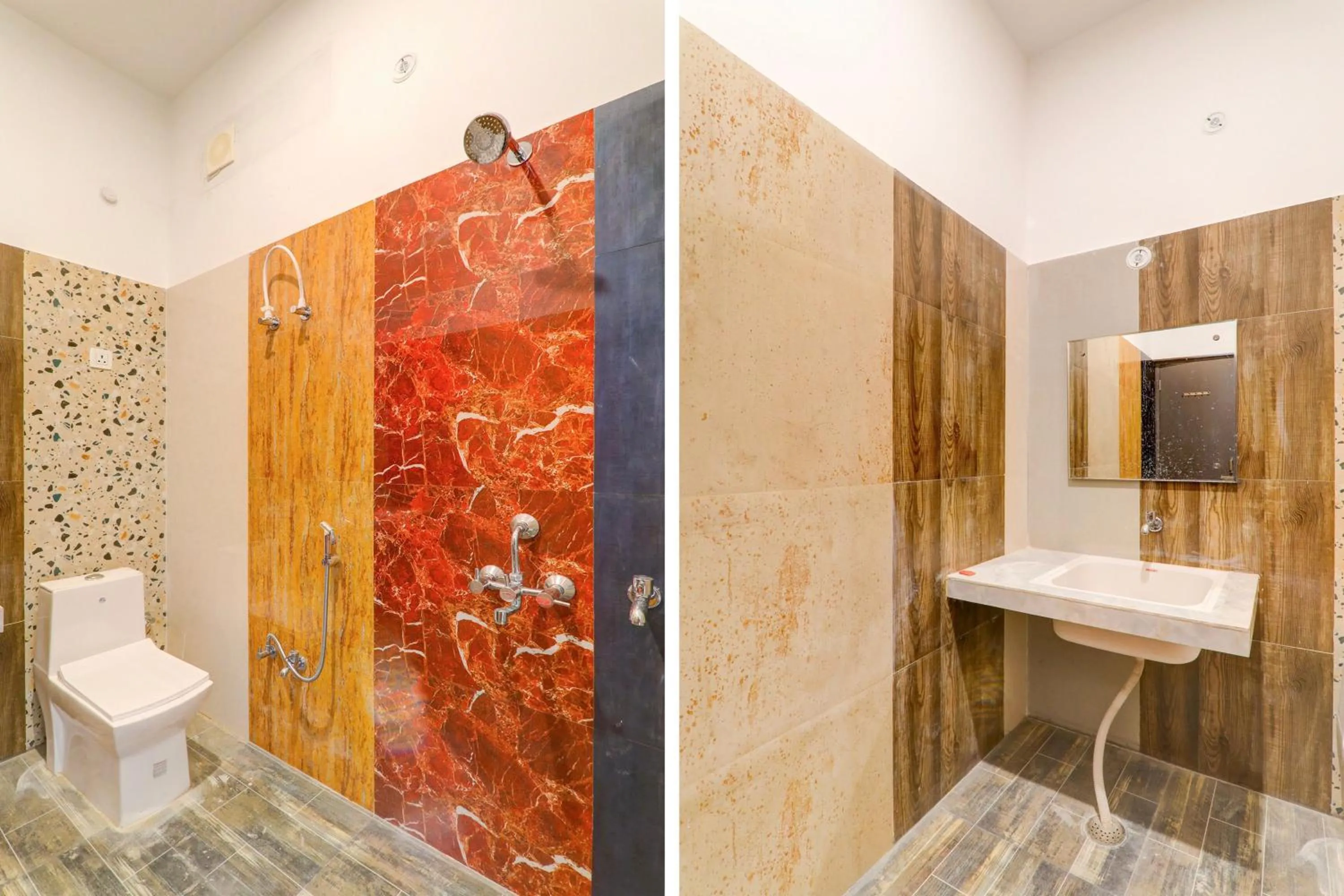 Bathroom in Hotel O Samar palace