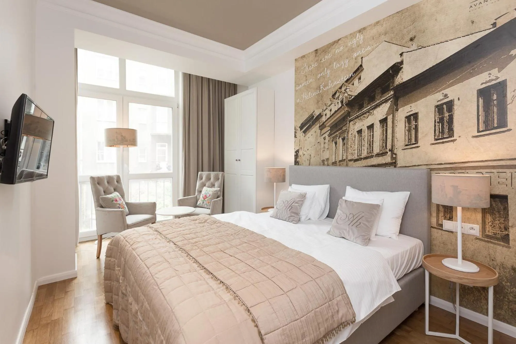 Photo of the whole room, Bed in AVANTI Home