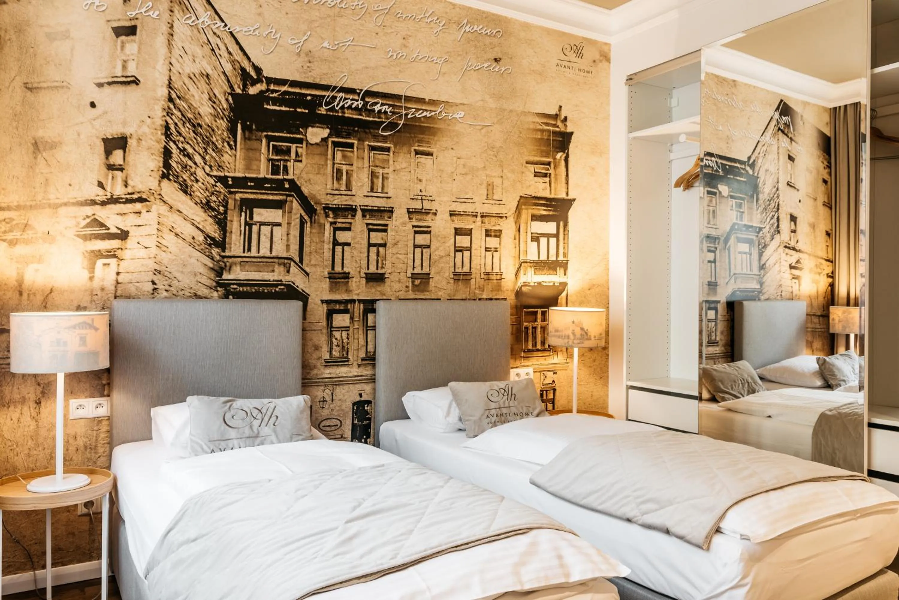 Photo of the whole room, Bed in AVANTI Home