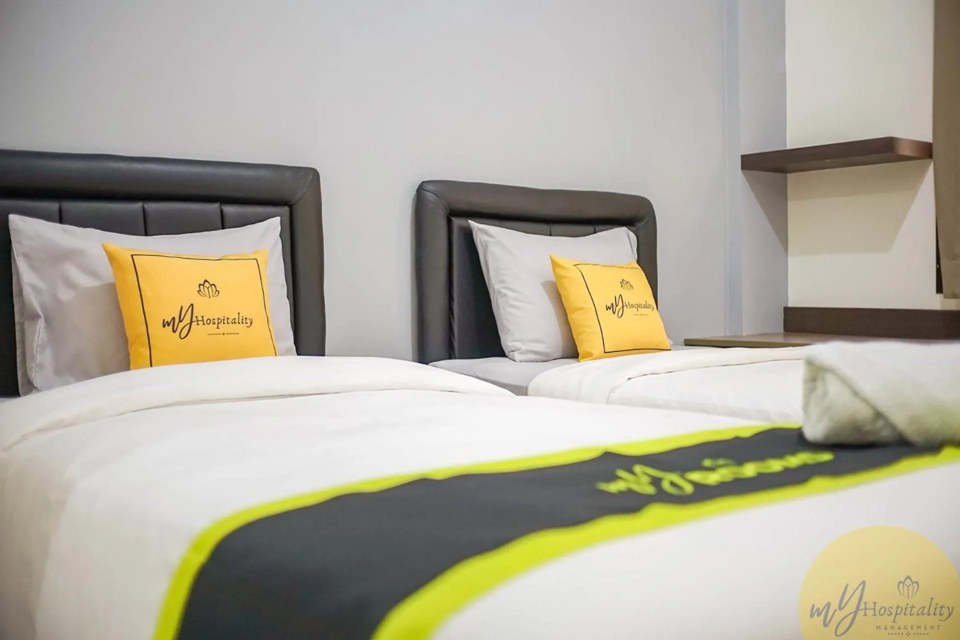 Bed in Fortuna Hotel & Residence by My Hospitality