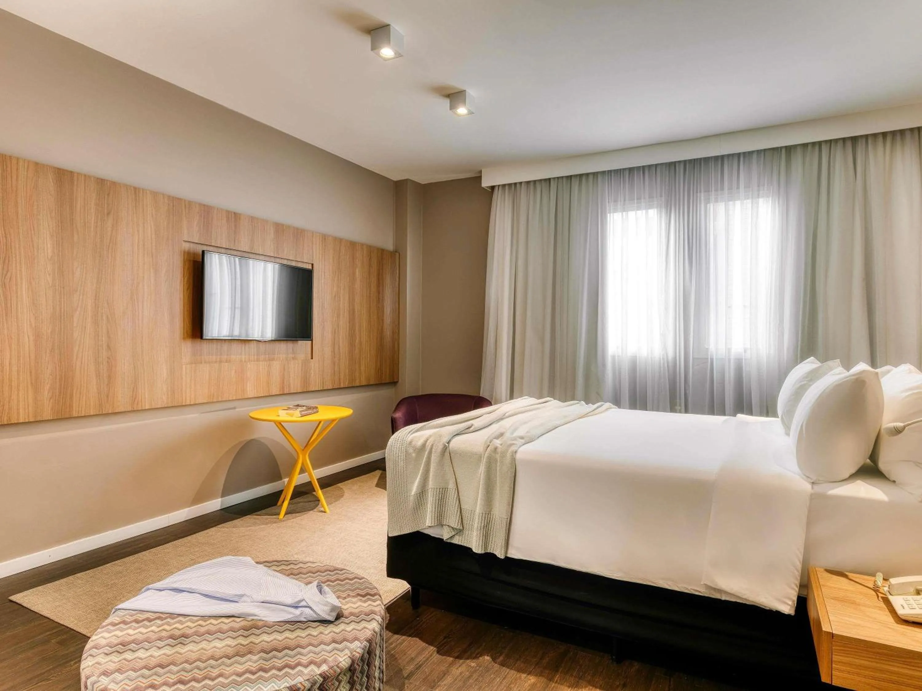 Bedroom, Bed in Mercure Belo Horizonte Vila da Serra