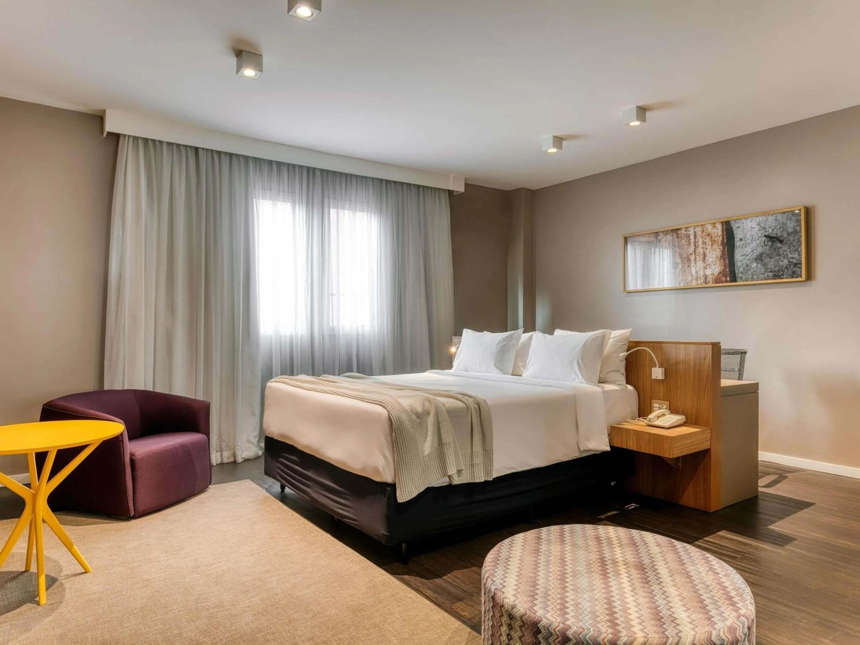 Bedroom, Bed in Mercure Belo Horizonte Vila da Serra