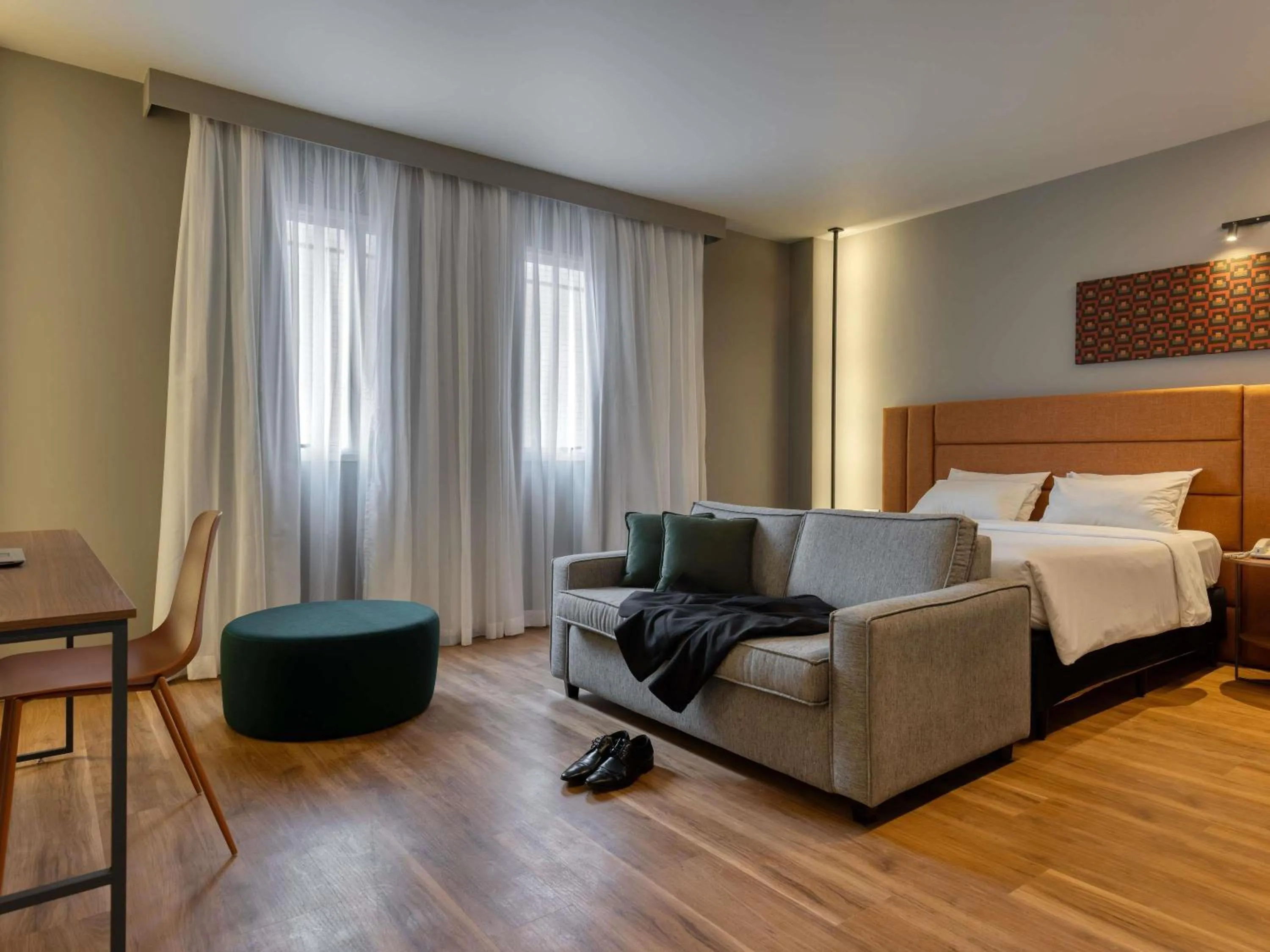 Bedroom, Bed in Mercure Belo Horizonte Vila da Serra