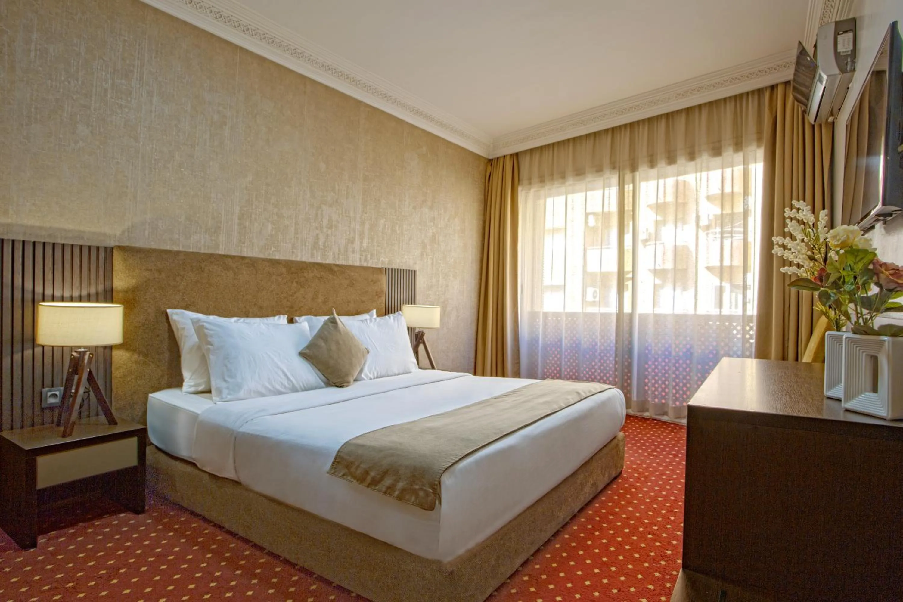 Bed in Yaad City Hotel