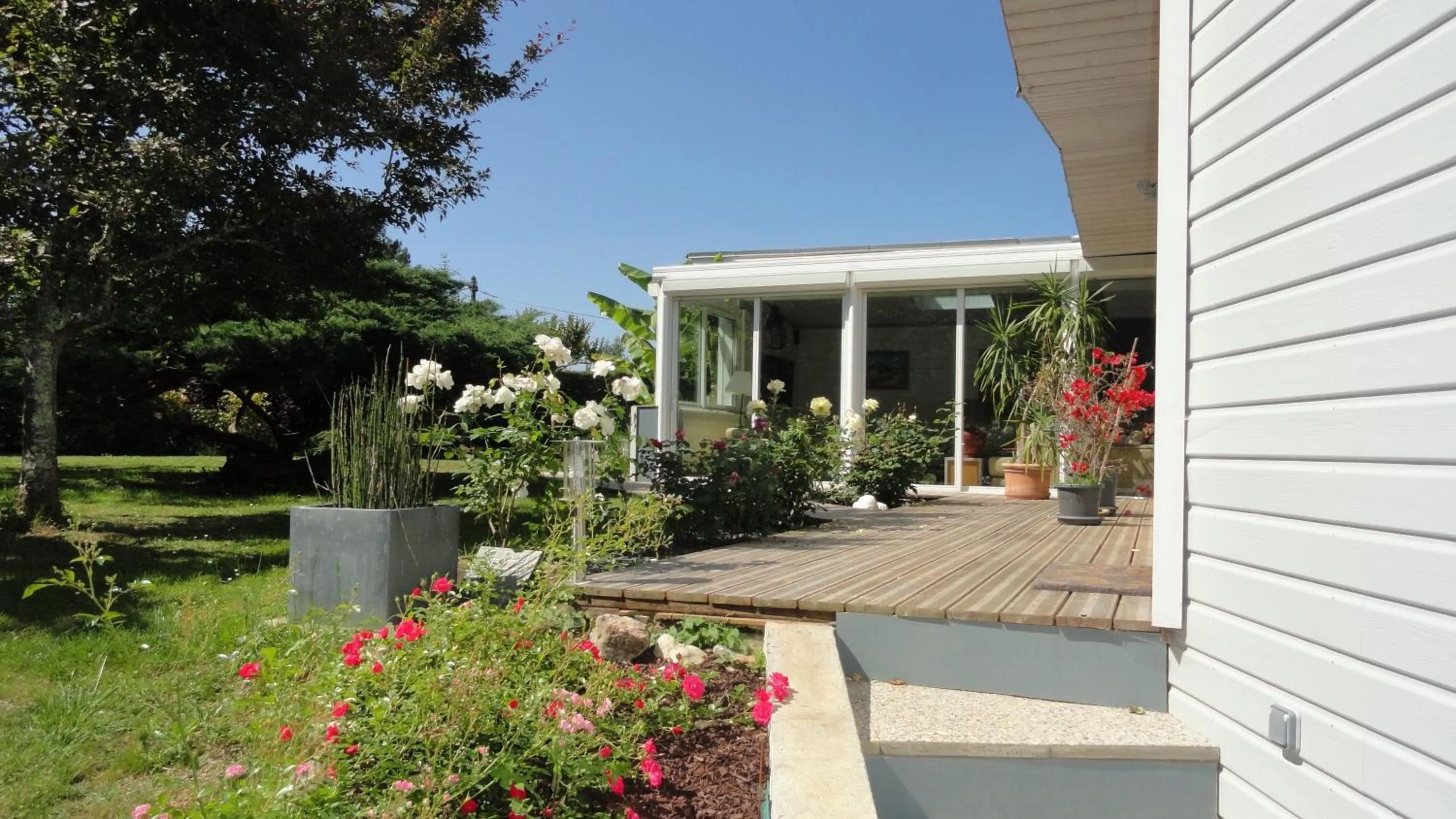 Balcony/Terrace in B&B La Closerie 33