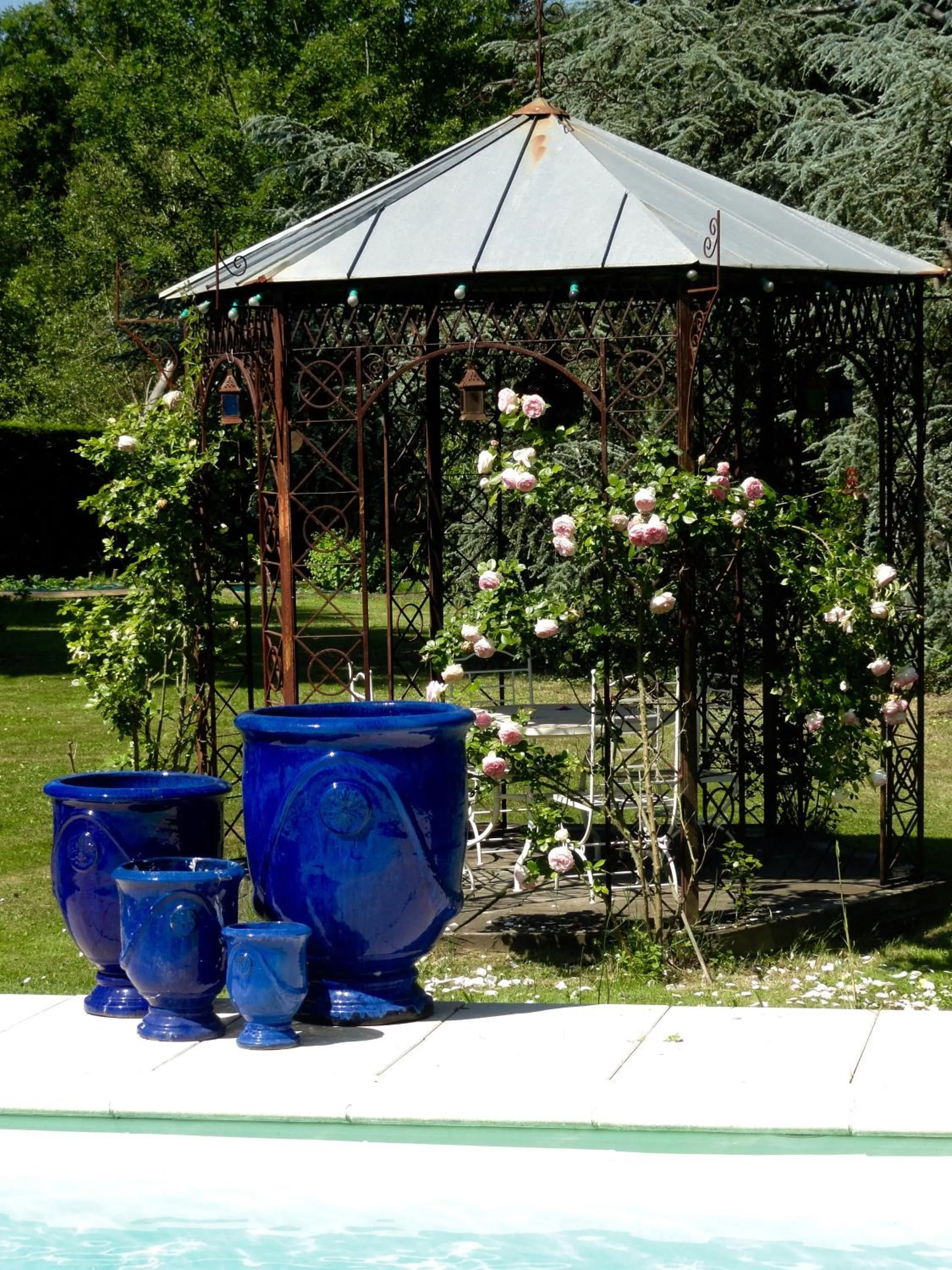 Decorative detail in B&B La Closerie 33