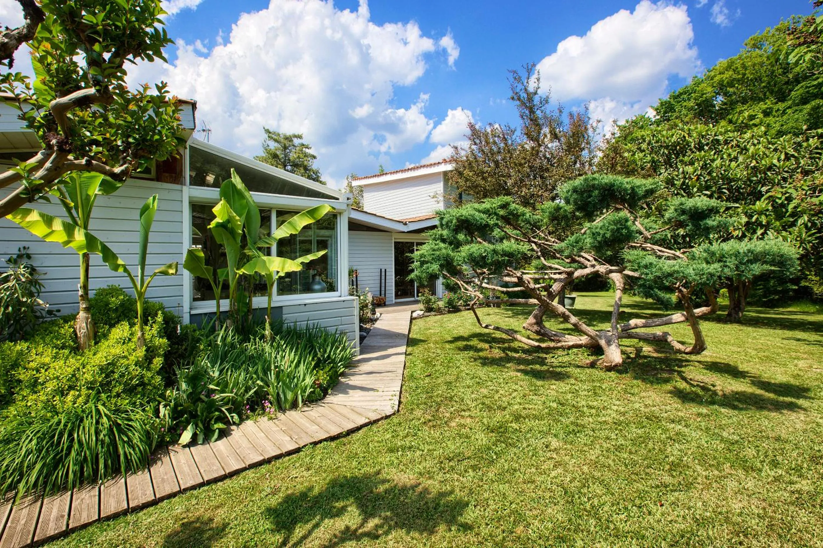 Garden in B&B La Closerie 33