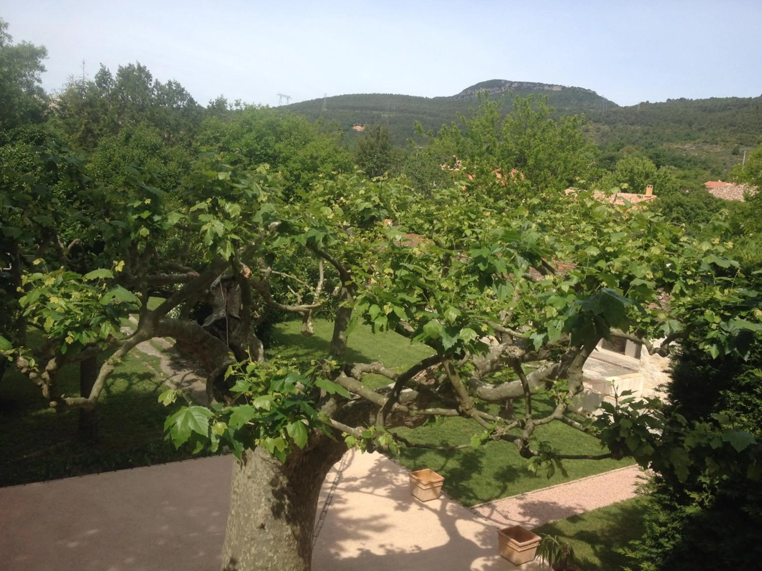 Bird's eye view in L'Abri du Poète