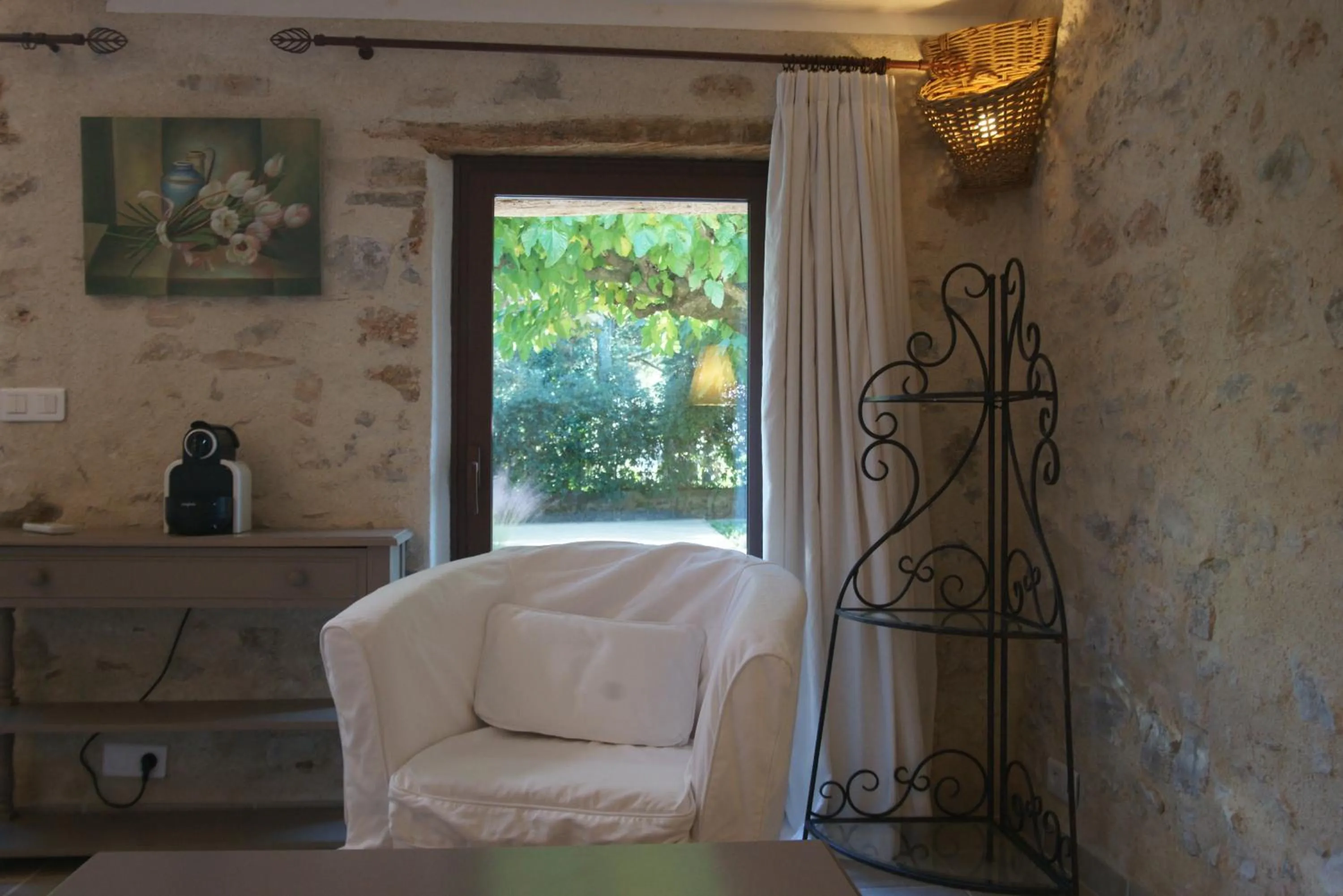 Decorative detail in L'Abri du Poète